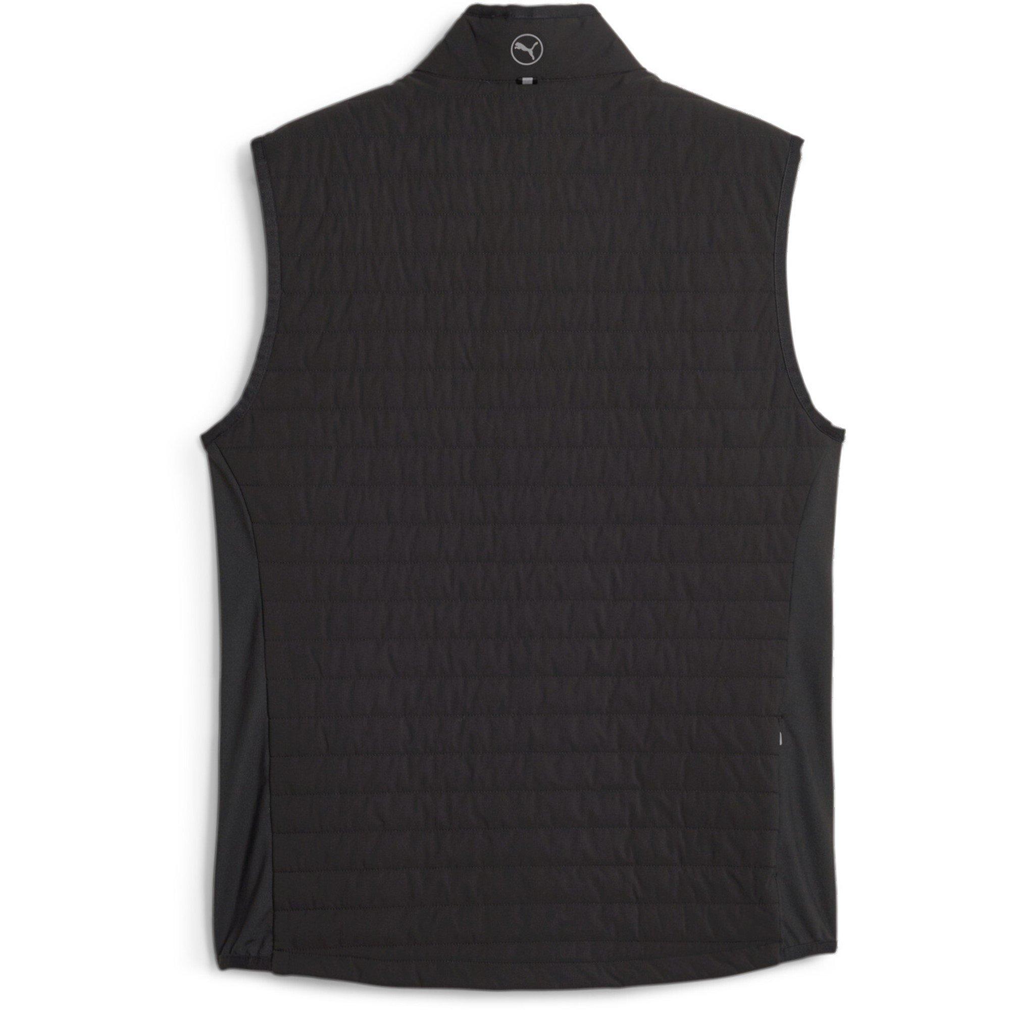 P.Black/Nrgy - Puma - Scotia Quilted Performance Golf Vest - 6