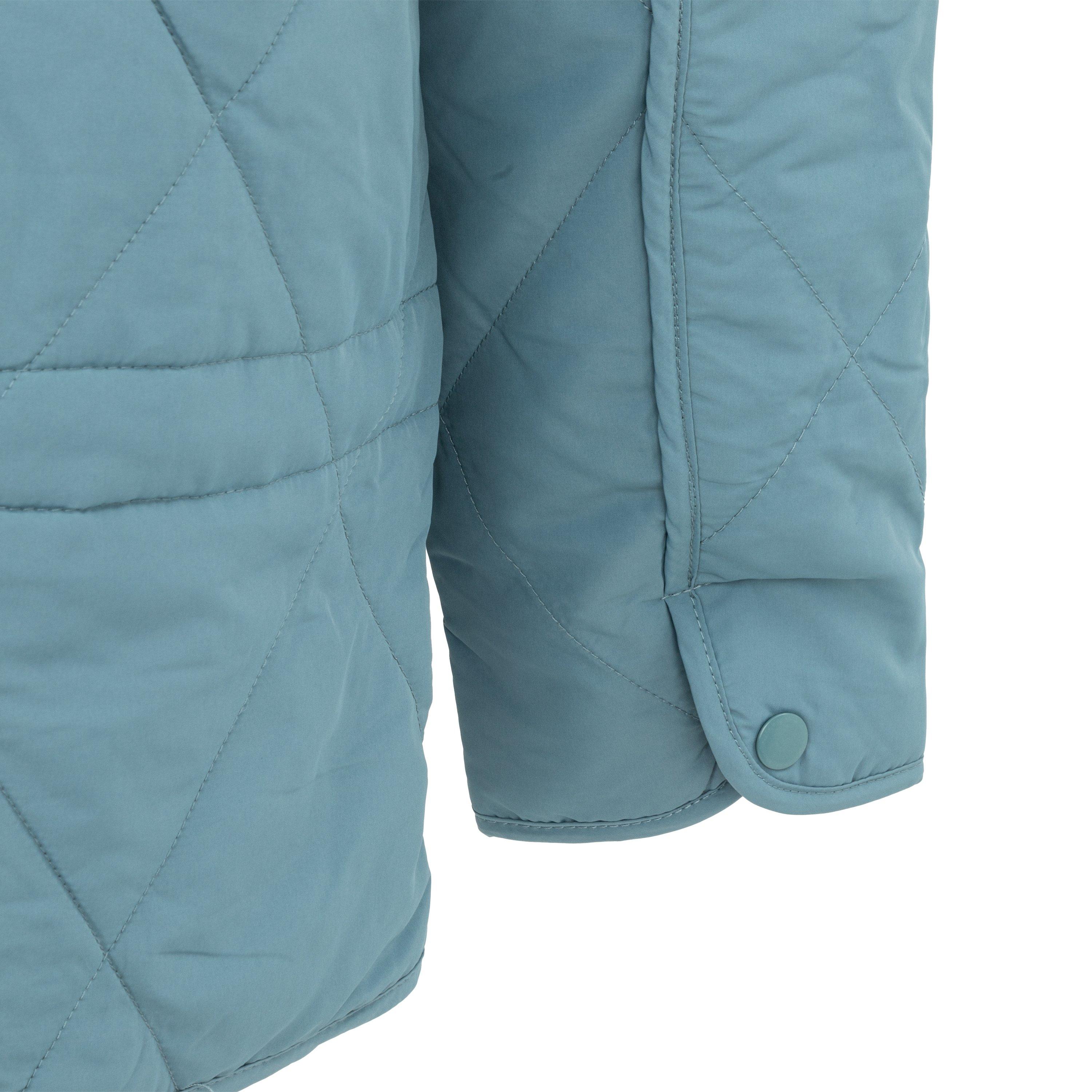 Blau - Firetrap - Women's Long Sleeve Hip Length Quilted Jacket - 7