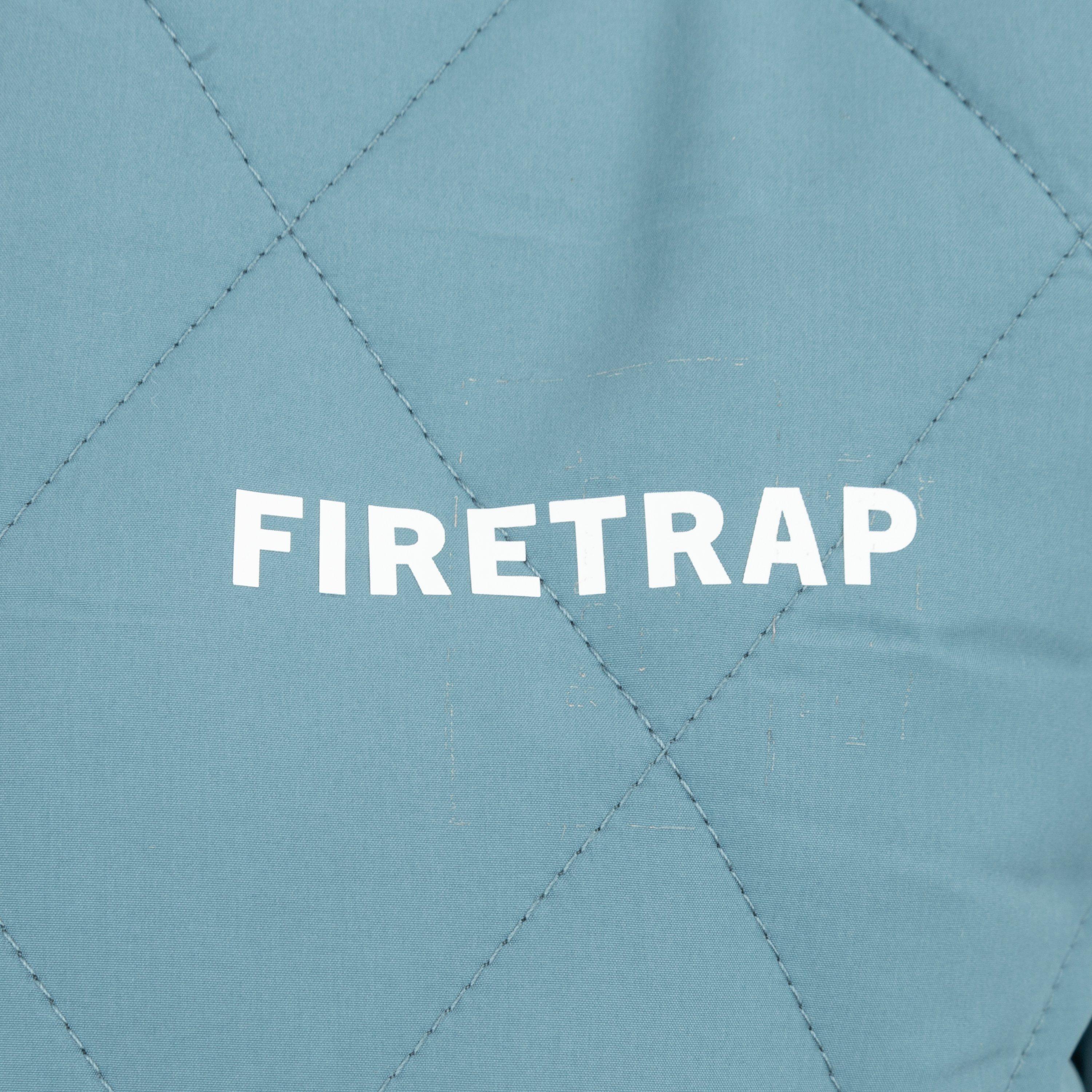 Blau - Firetrap - Women's Long Sleeve Hip Length Quilted Jacket - 5