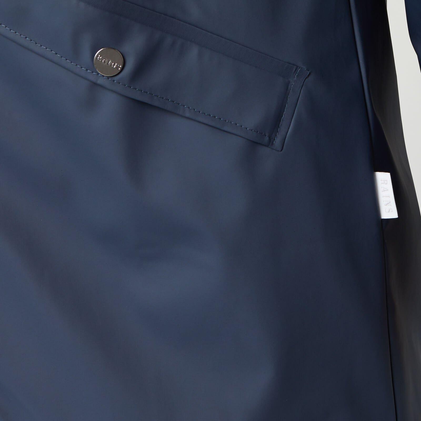 Navy - Rains - Rains Long Jacket Sn99 - 3
