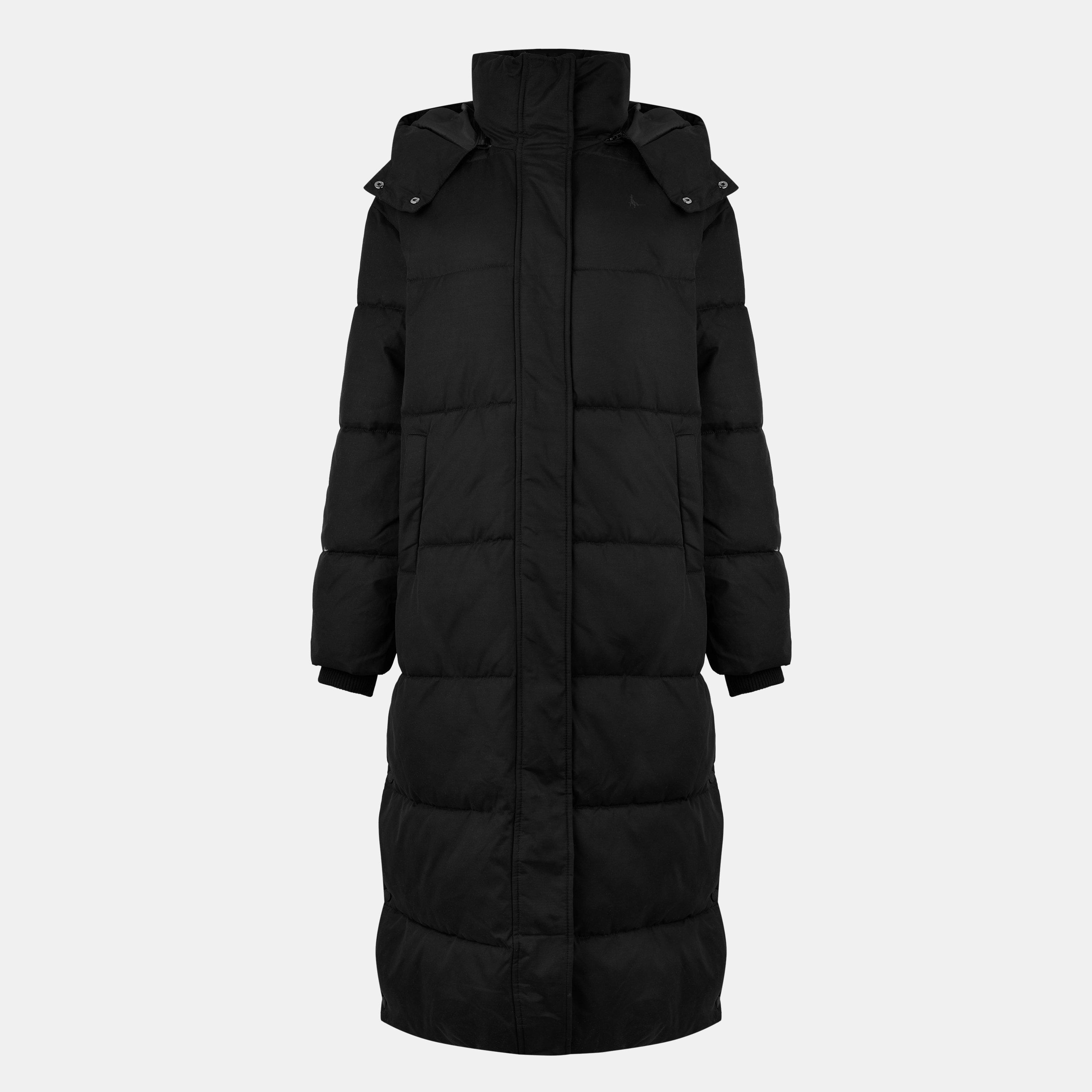 Black - Jack Wills - Women's Insulated Weather Resistant Short Puffer Jacket - 1