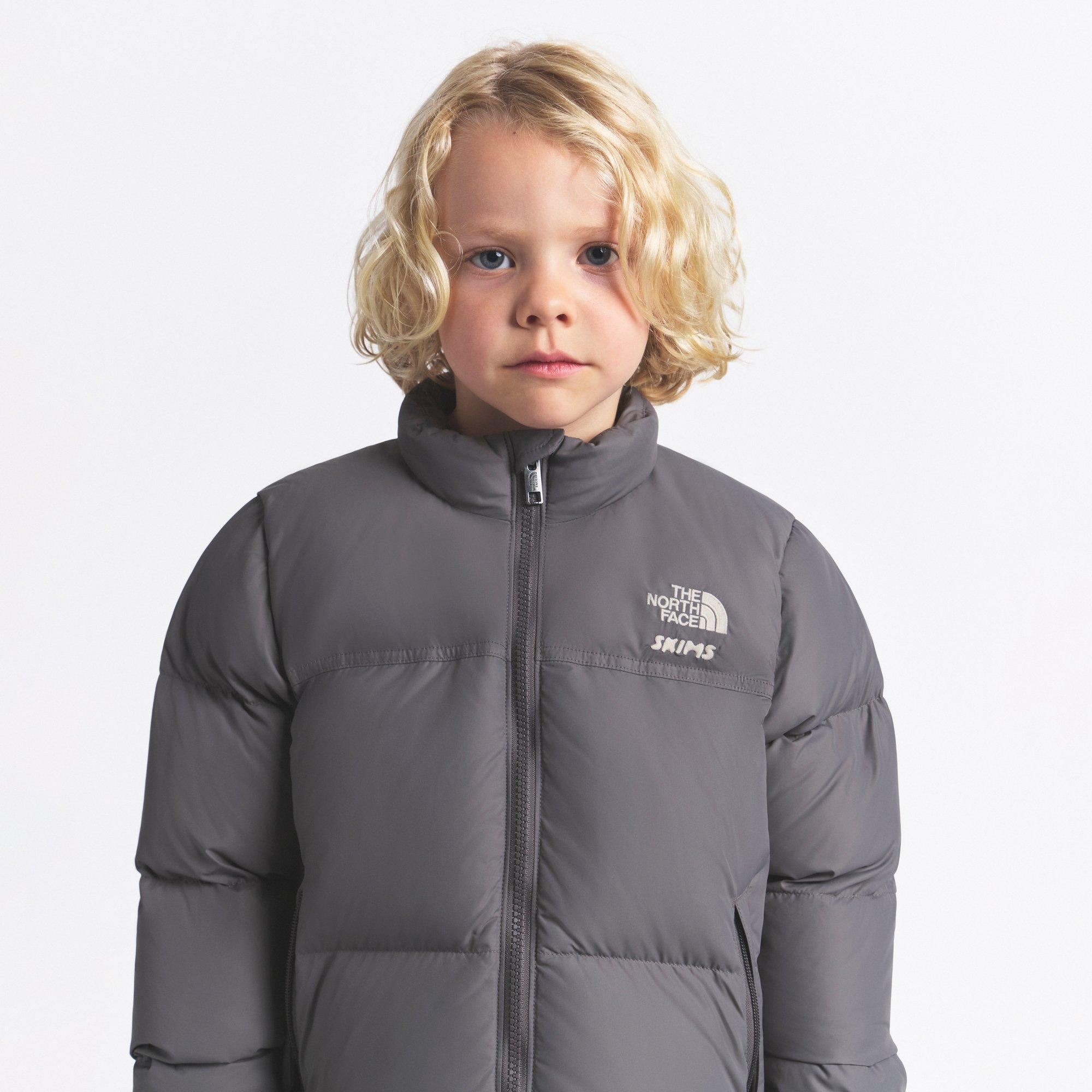 SK Gunmetal - TNF x Skims - Juniors 1996 Nuptse Jacket - 5