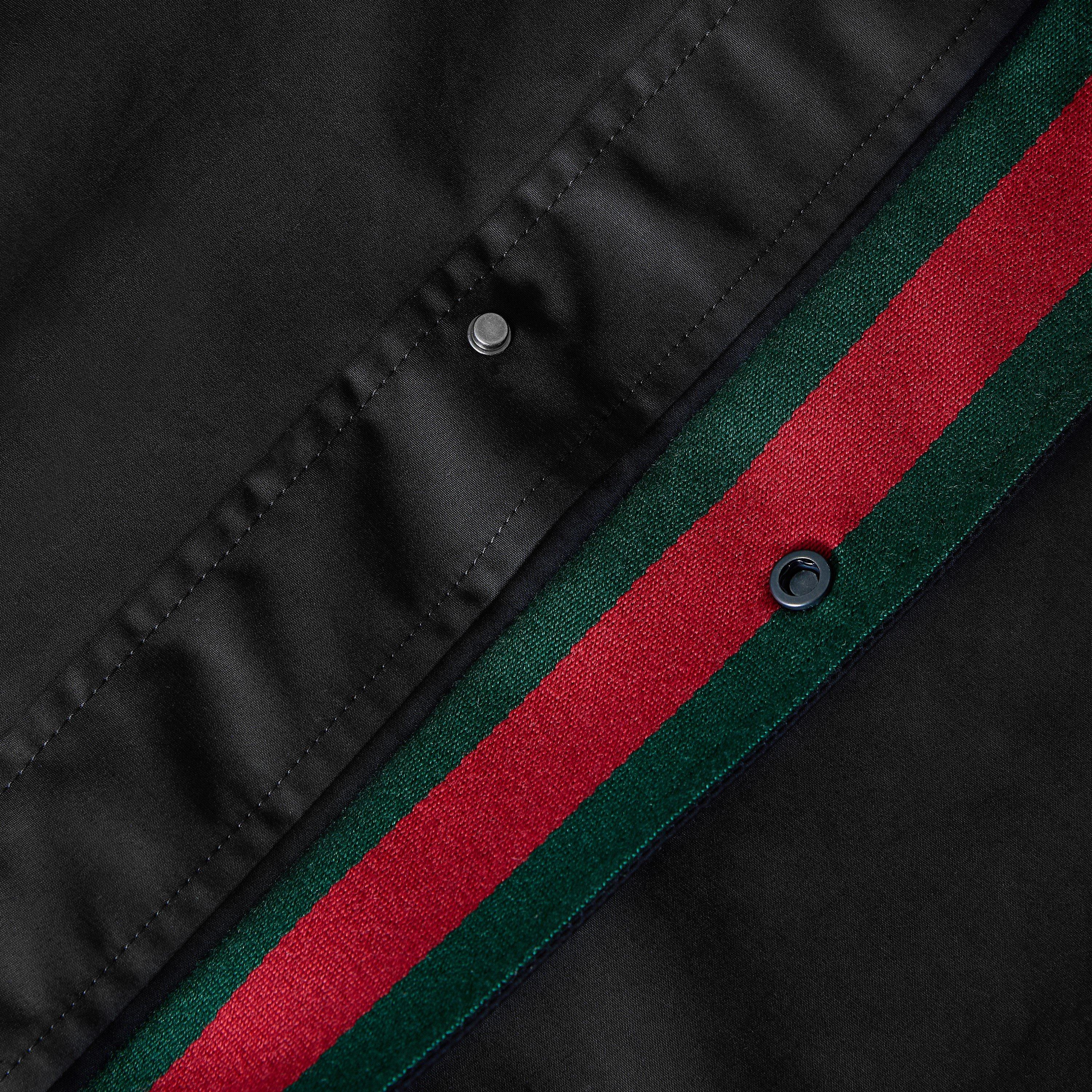 Black - Gucci - Gucci Web Blouson Sn63 - 3