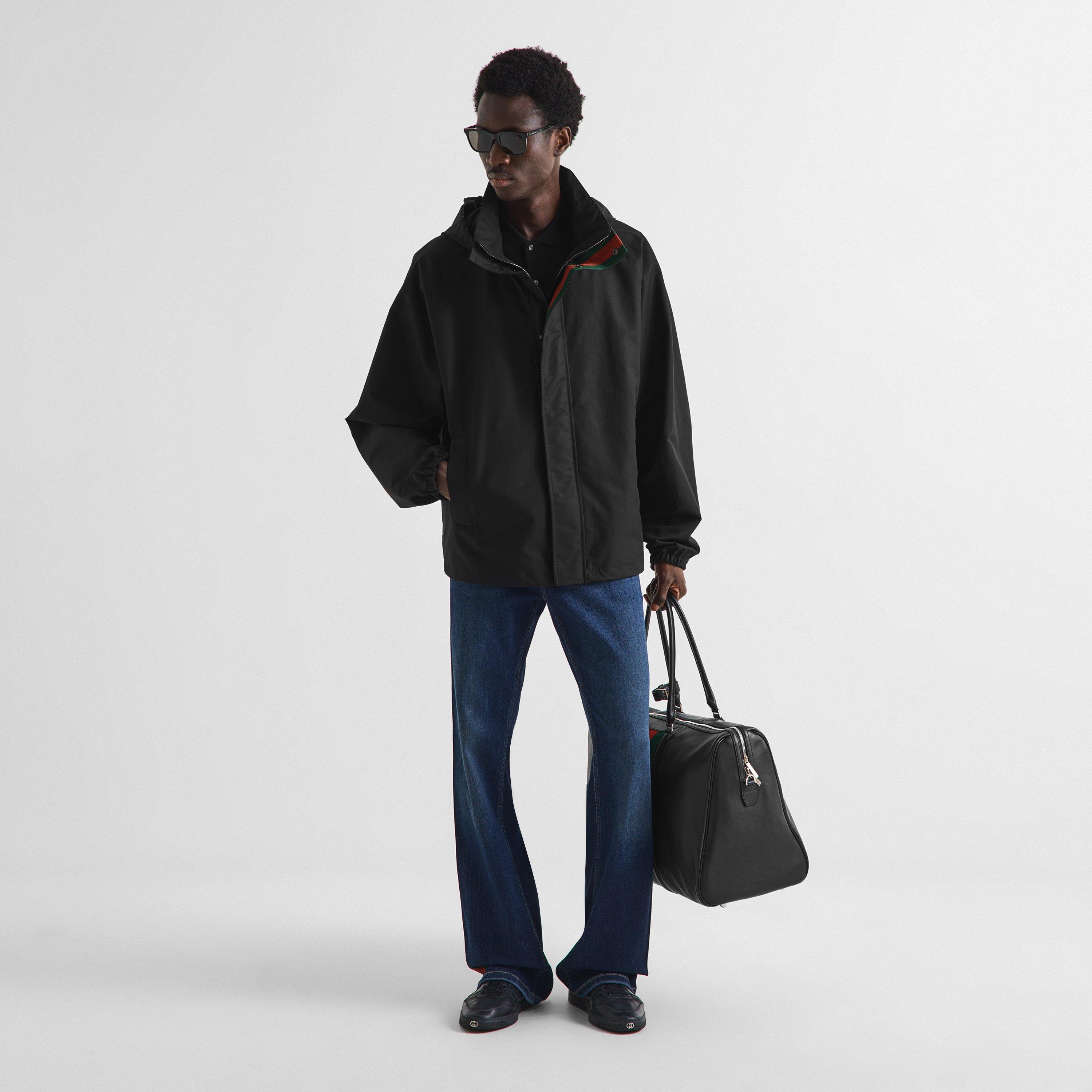 Black - Gucci - Gucci Web Blouson Sn63 - 6