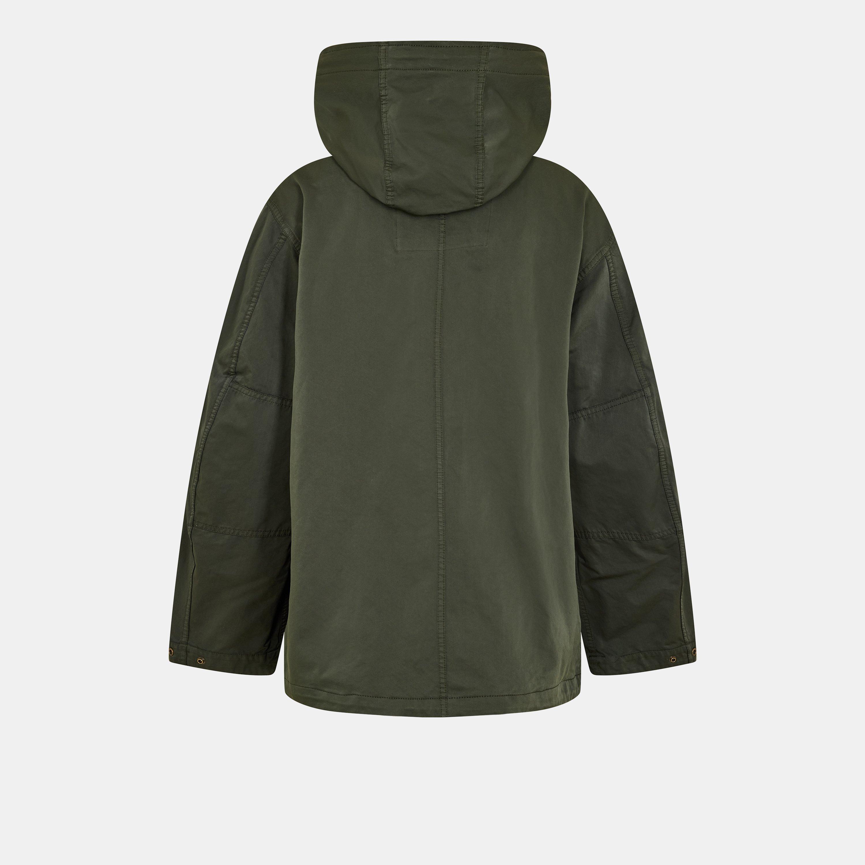 Shale - Burberry - Men's Waterproof Multi-Pocket Parka - 2