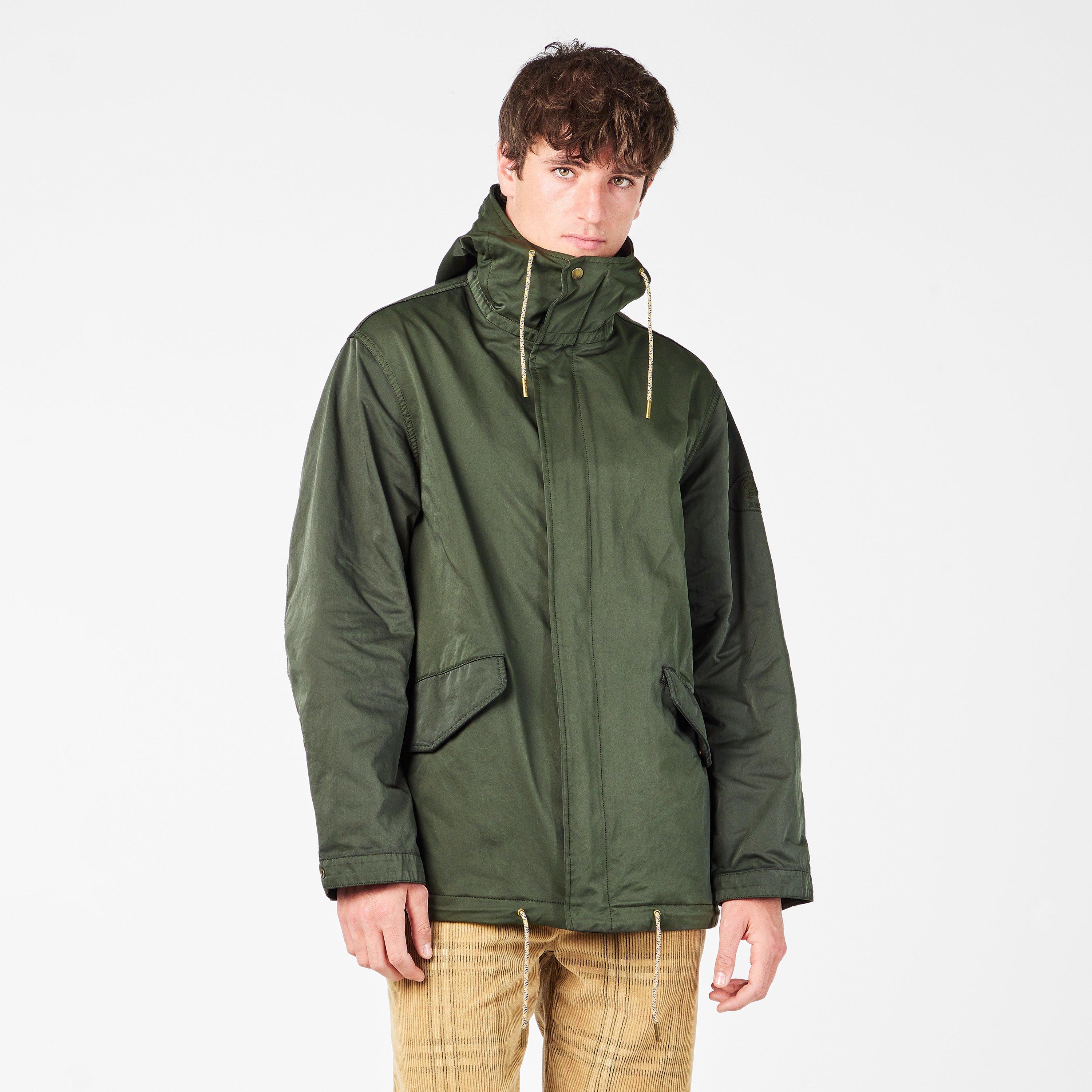 Shale - Burberry - Men's Waterproof Multi-Pocket Parka - 3