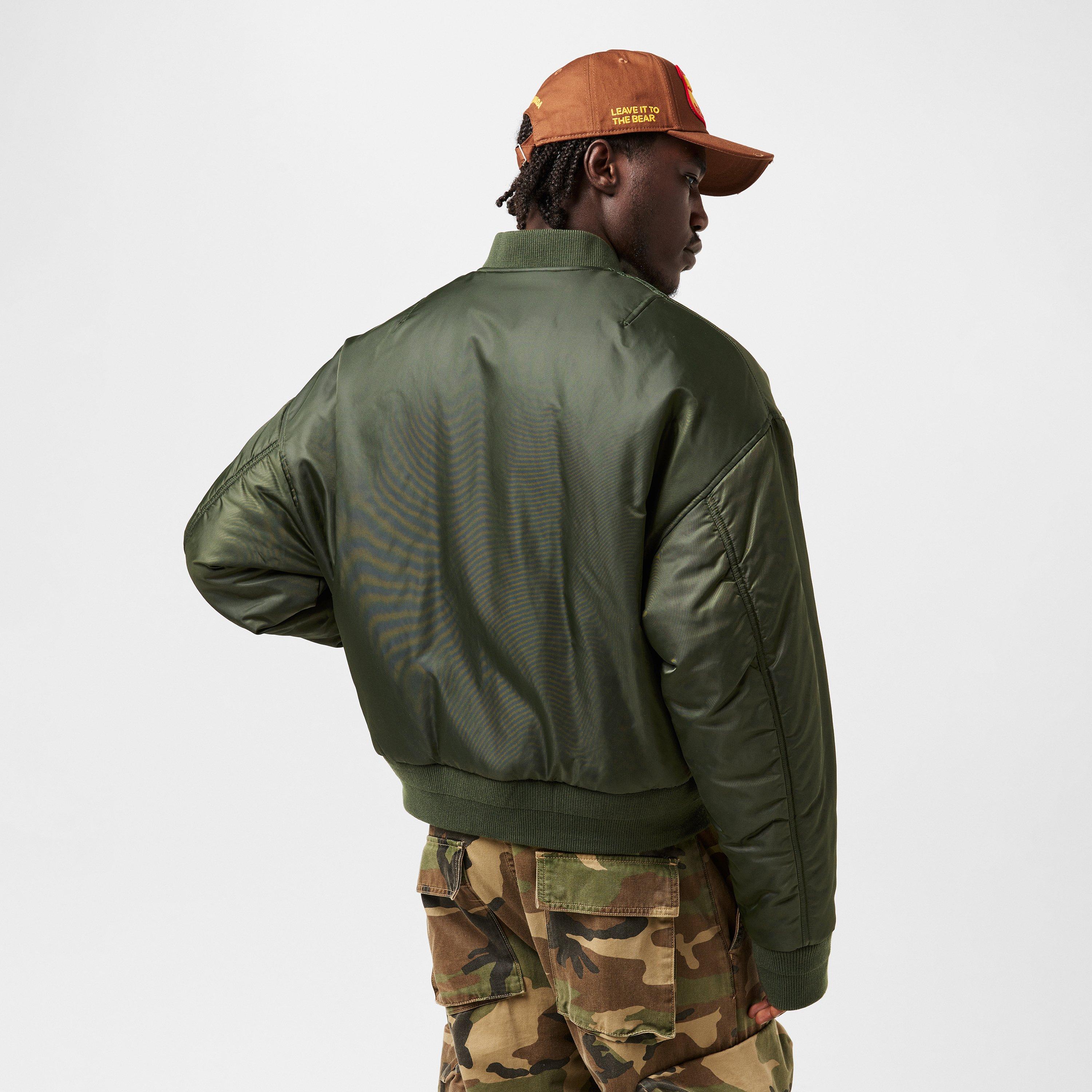 Miltary Green - DSquared2 - Men's Bomber Jacket - 4