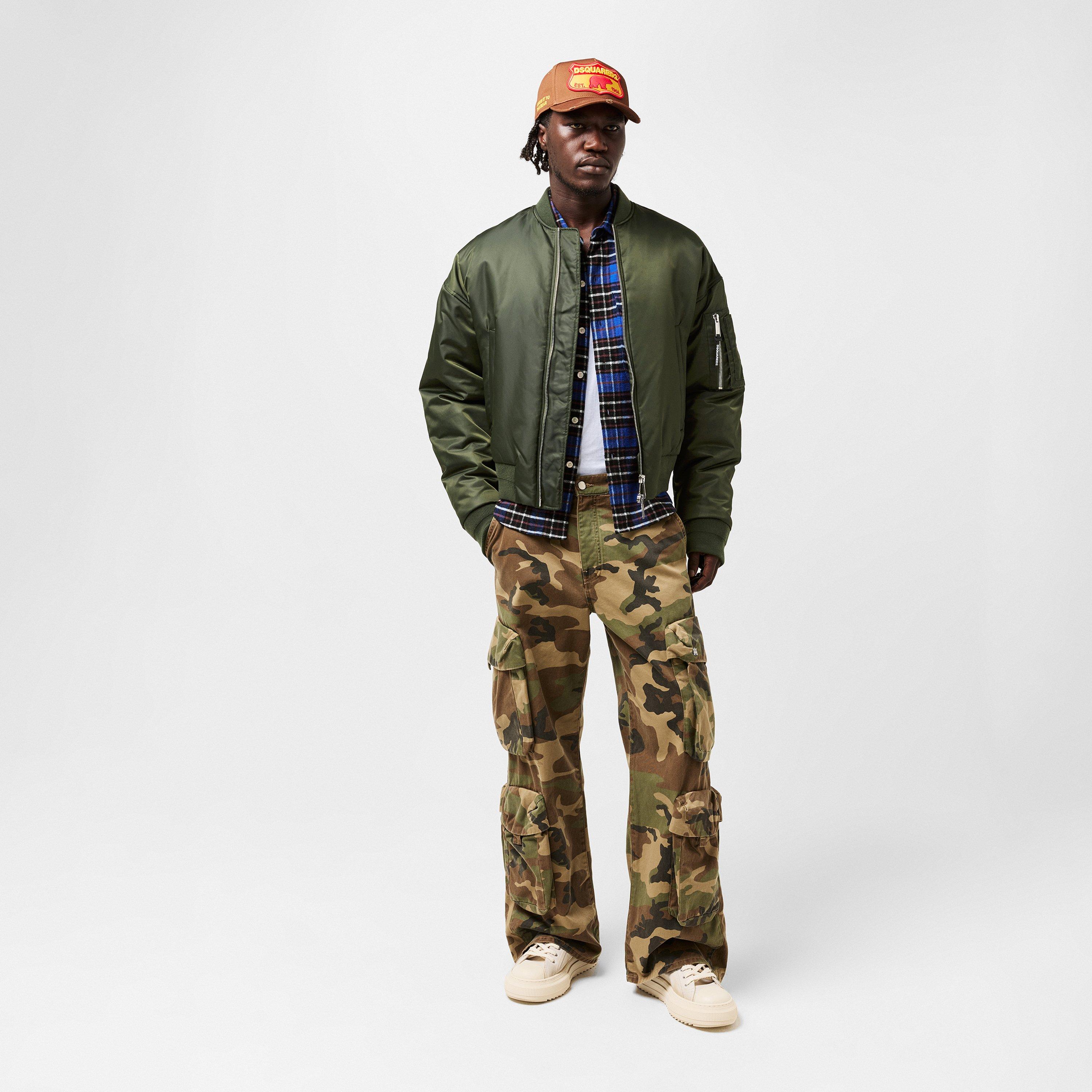 Miltary Green - DSquared2 - Men's Bomber Jacket - 6