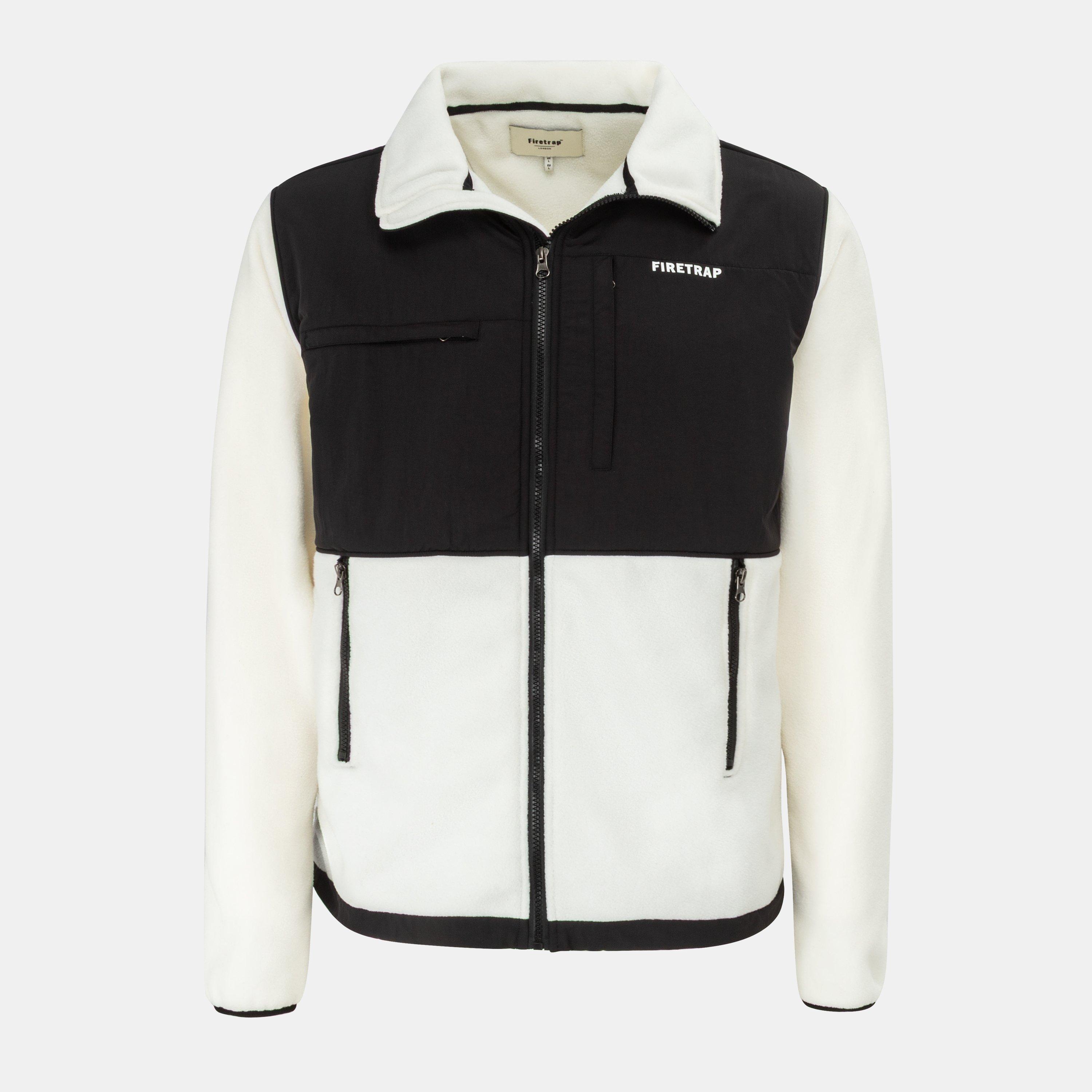 Firetrap Men's Fleece Jacket - Natural - S