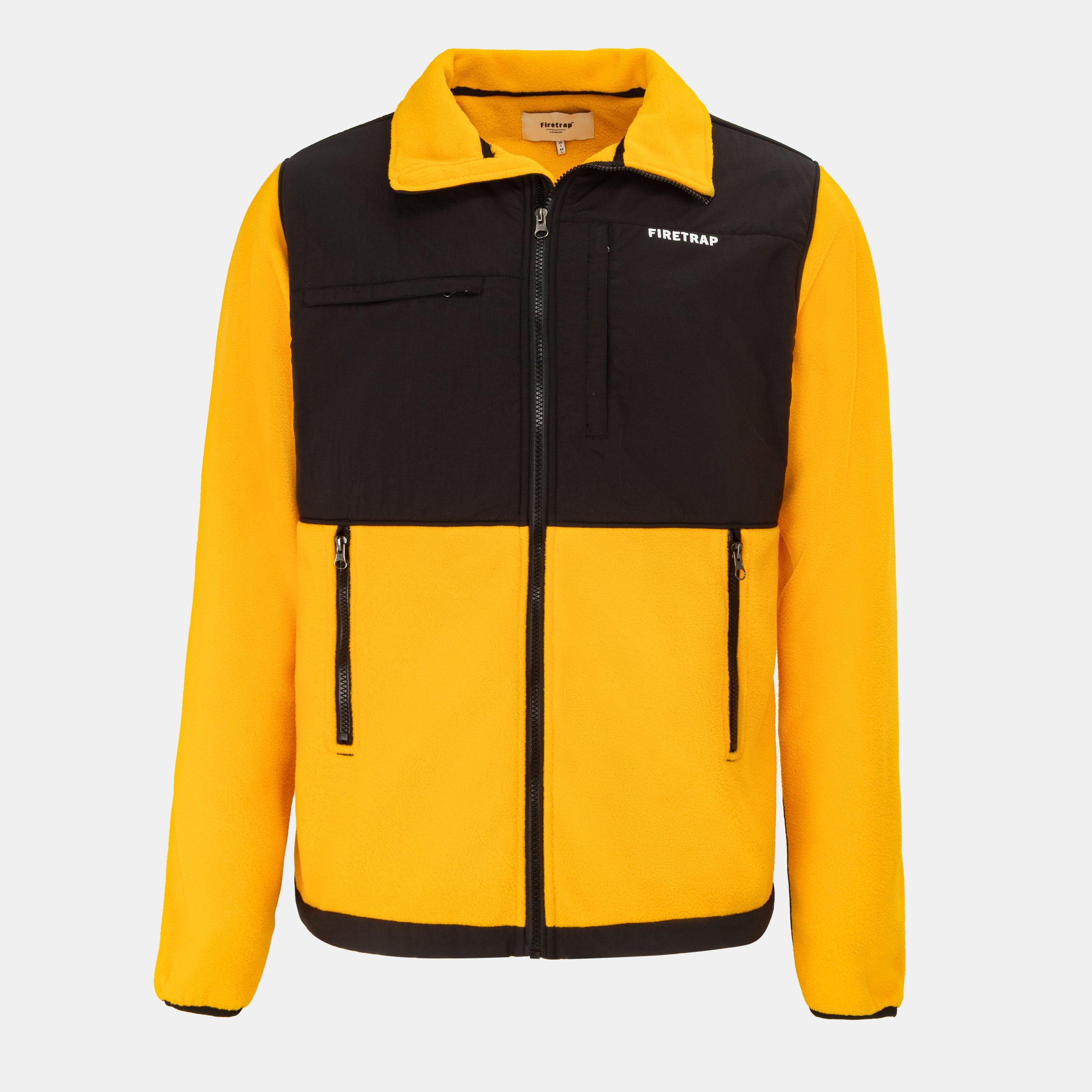 Firetrap Men's Fleece Jacket - Gold Fusion - S