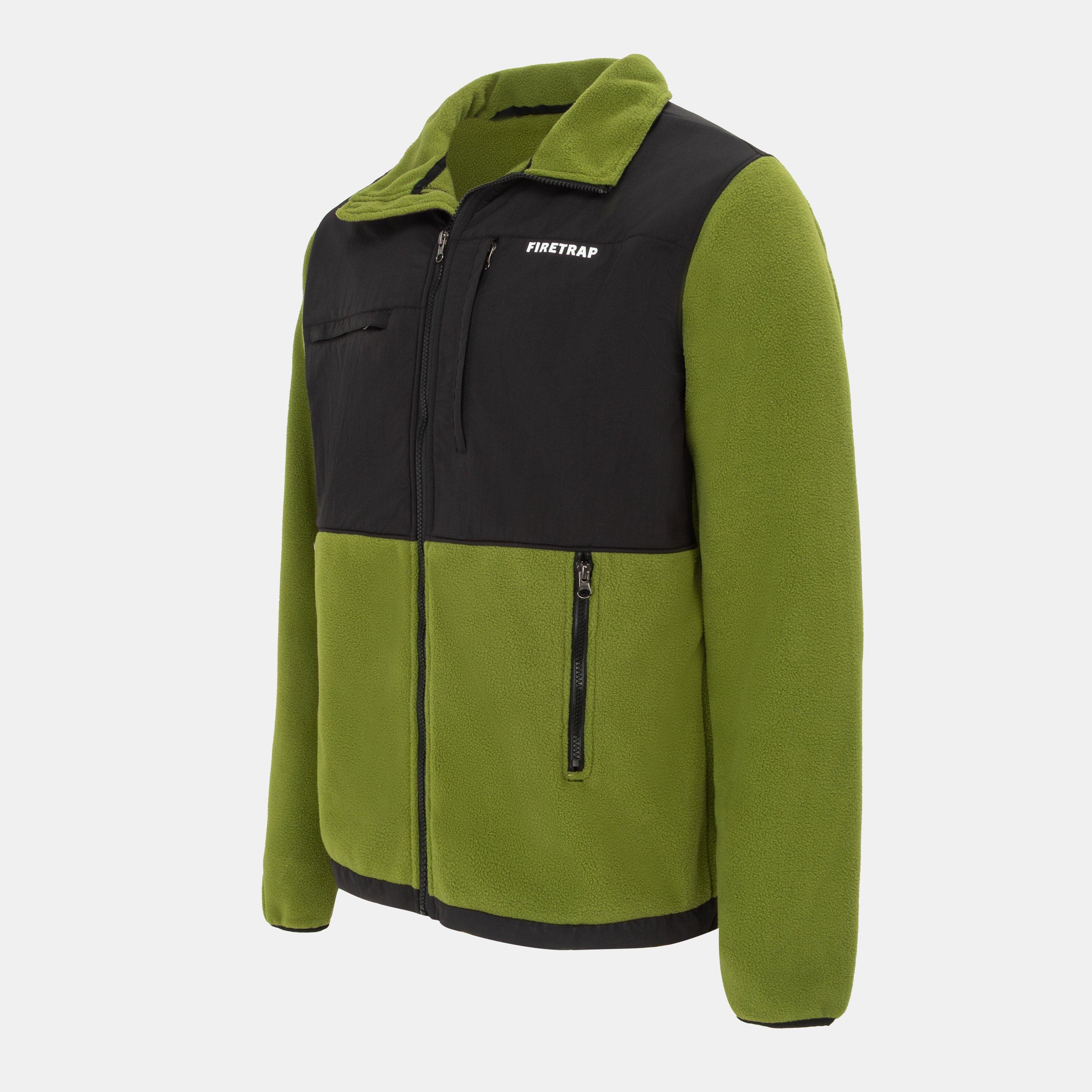 Calla Green - Firetrap - Fleece Jacket Mens - 3