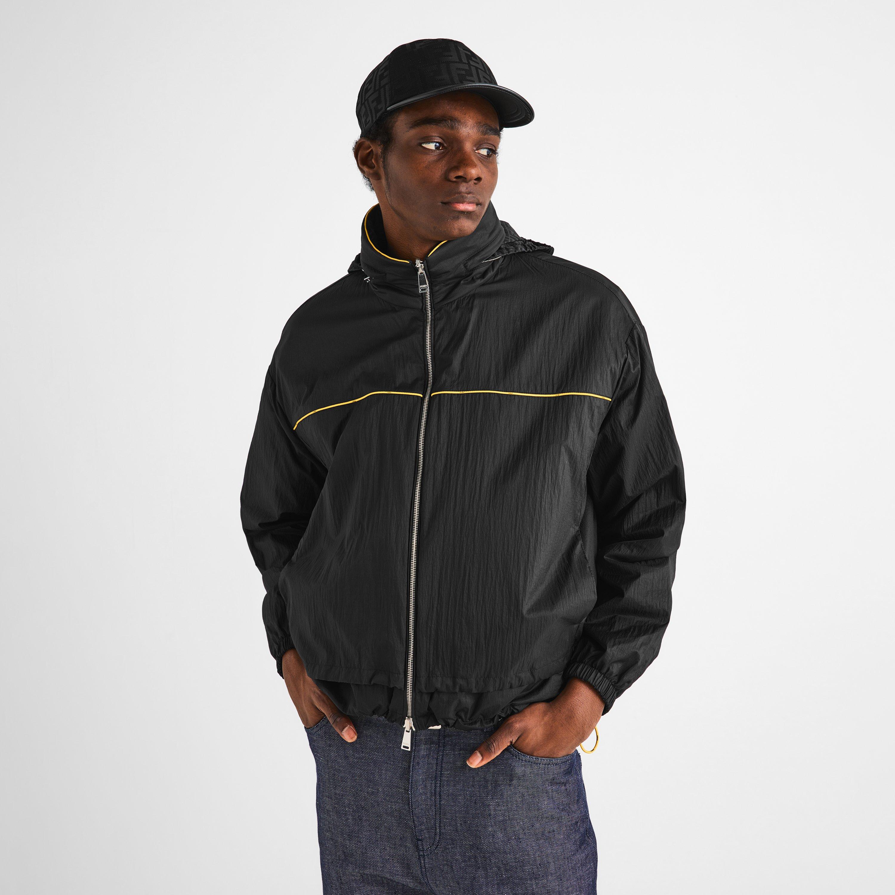 Black - Fendi - Men's Reversible Windbreaker - 3