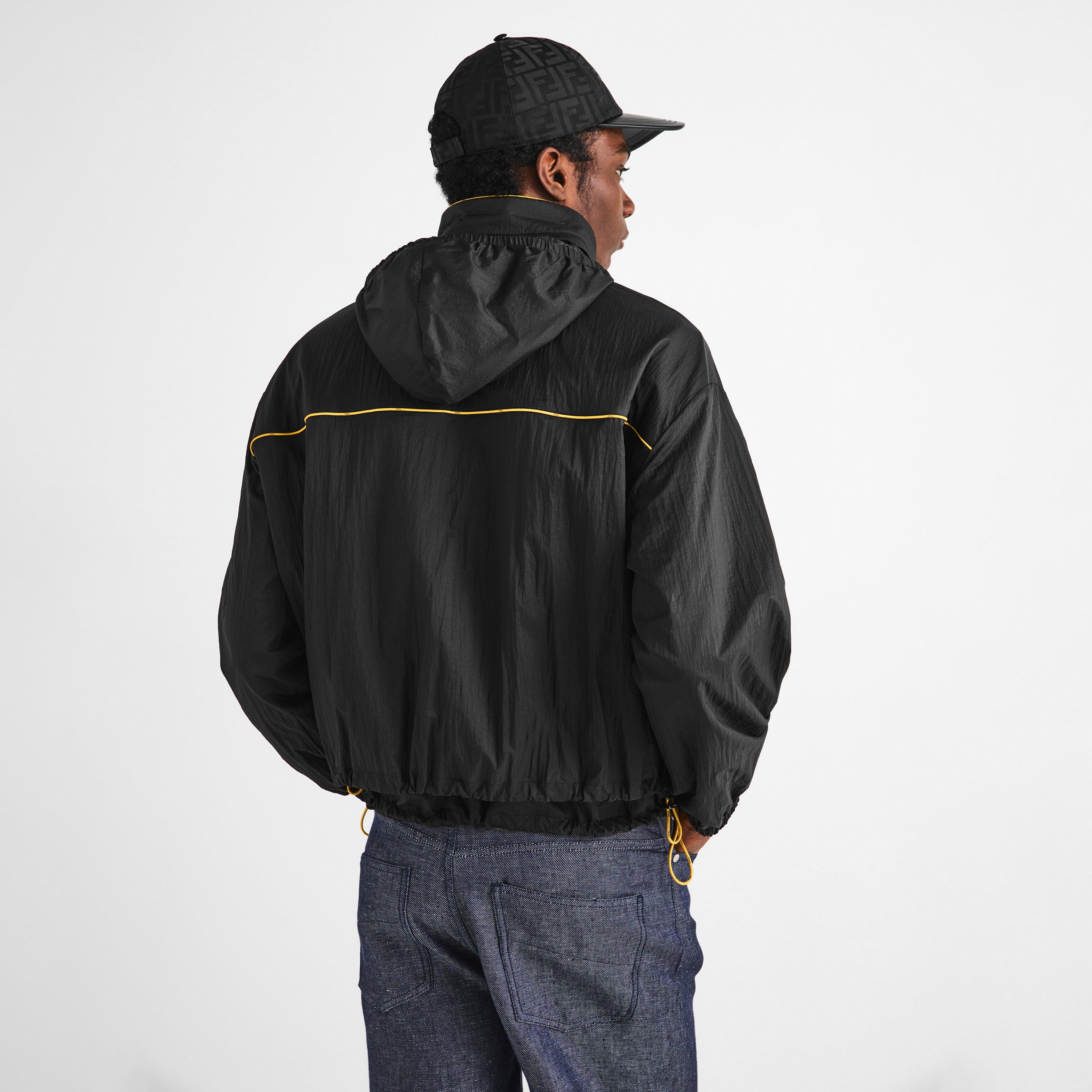 Black - Fendi - Men's Reversible Windbreaker - 4