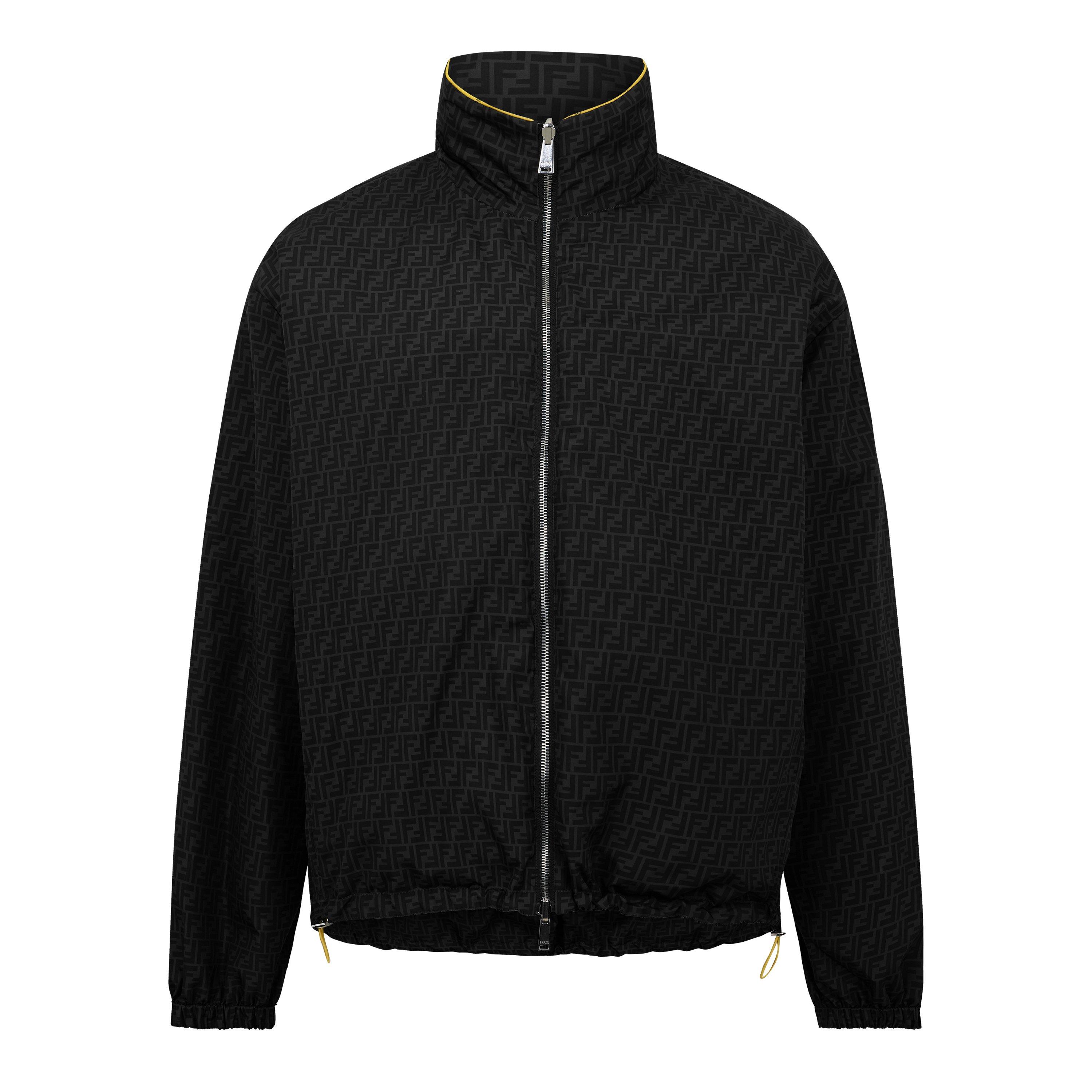 Black - Fendi - Men's Reversible Windbreaker - 7