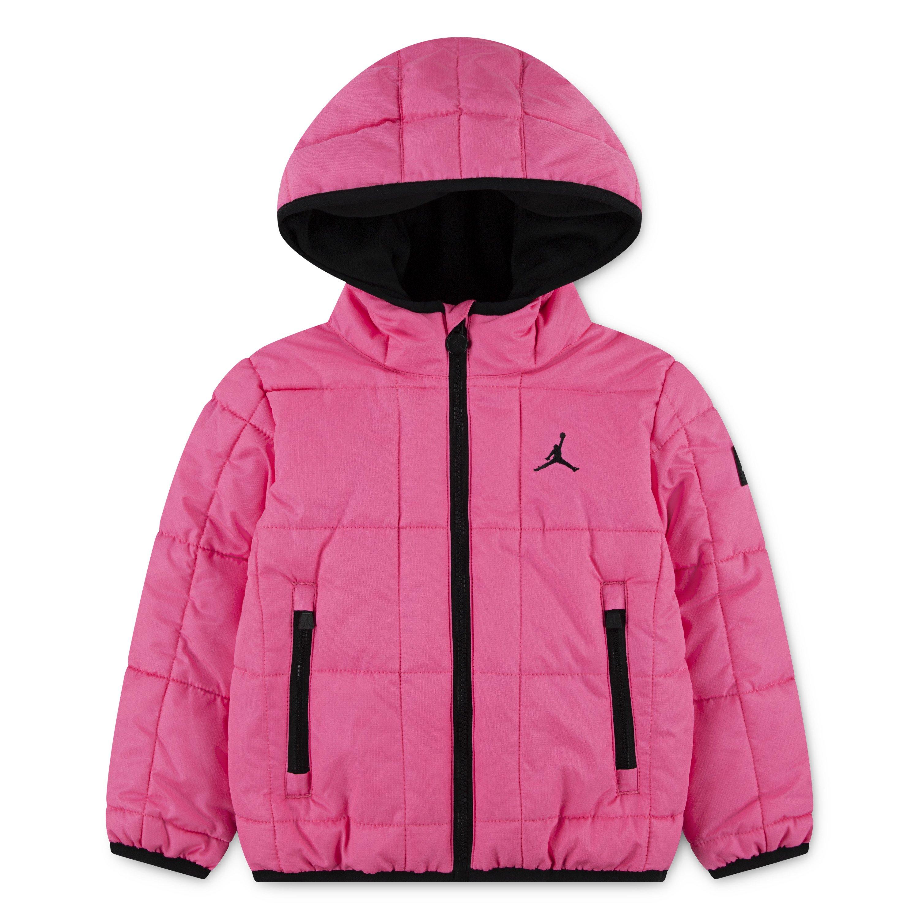 Pink Glow - Air Jordan - Kids' Lightweight Puffer Jacket - 1