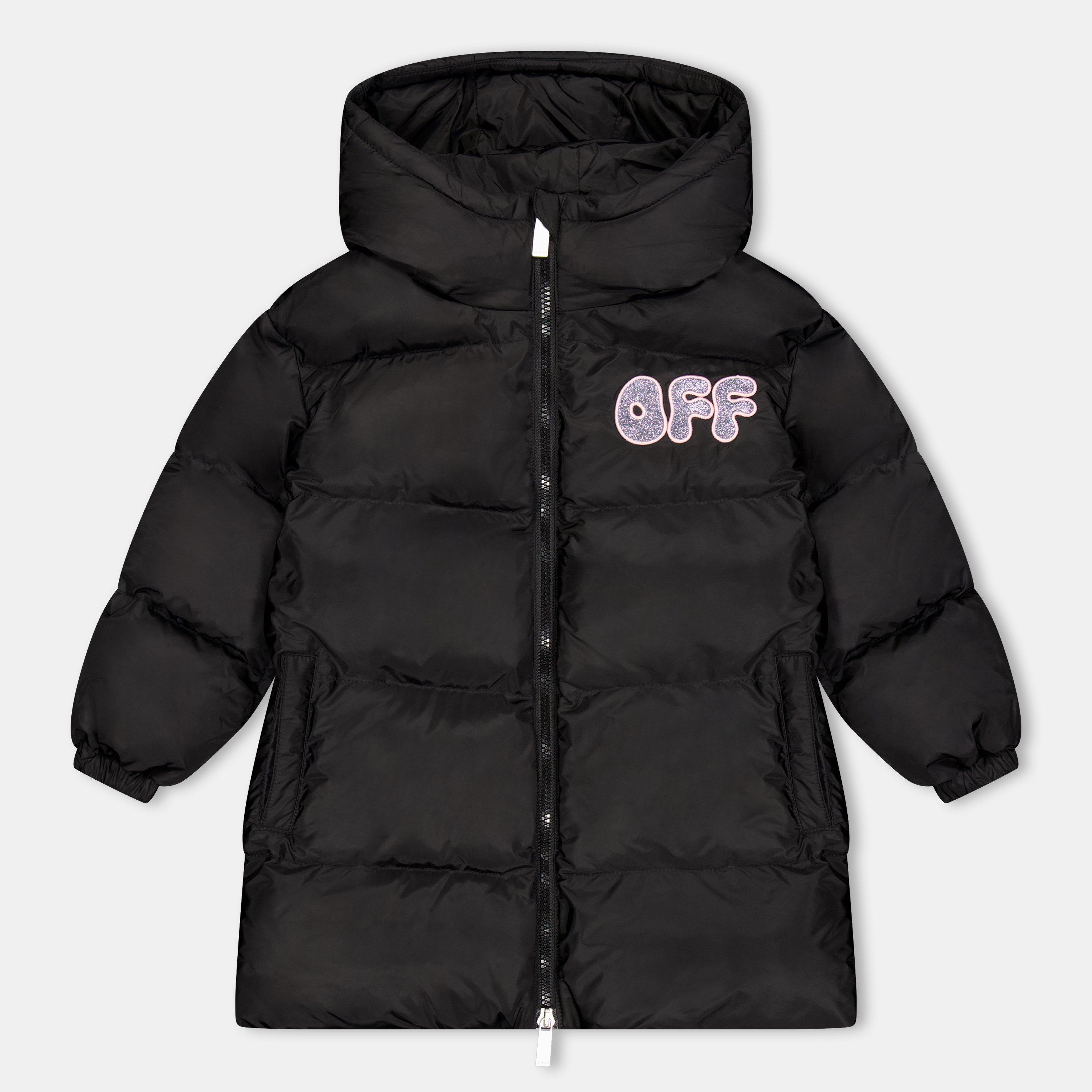 Off White Kids Short Puffer Jacket