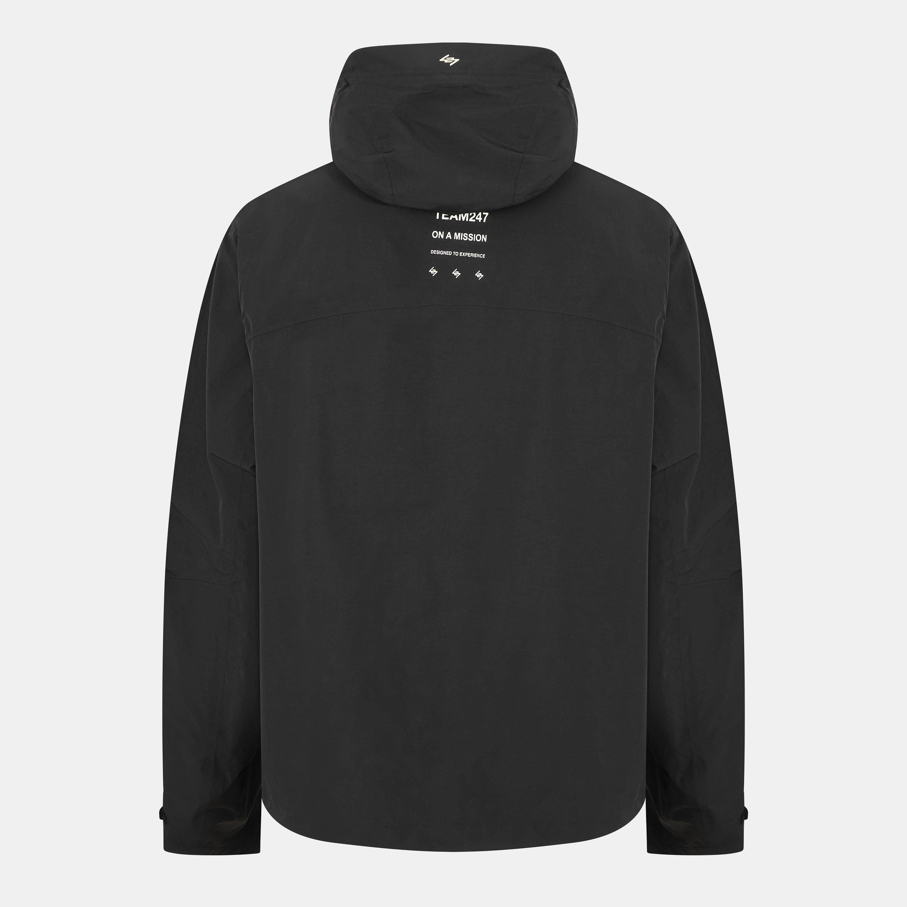 Black - Represent 247 - Men's Waterproof Performance Training Jacket - 2