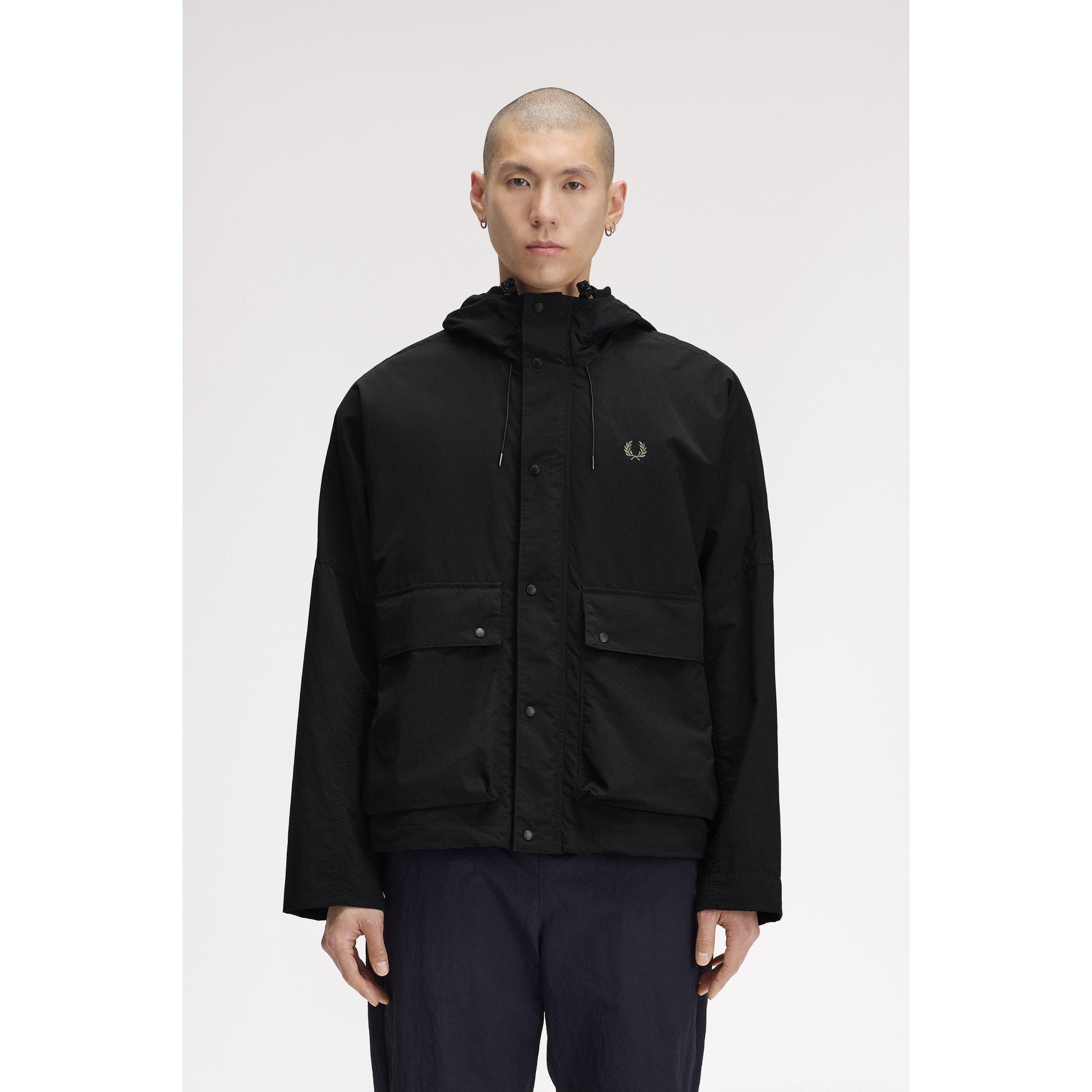 Black 198 - Fred Perry - Fred Ripstop Parka Sn64 - 3
