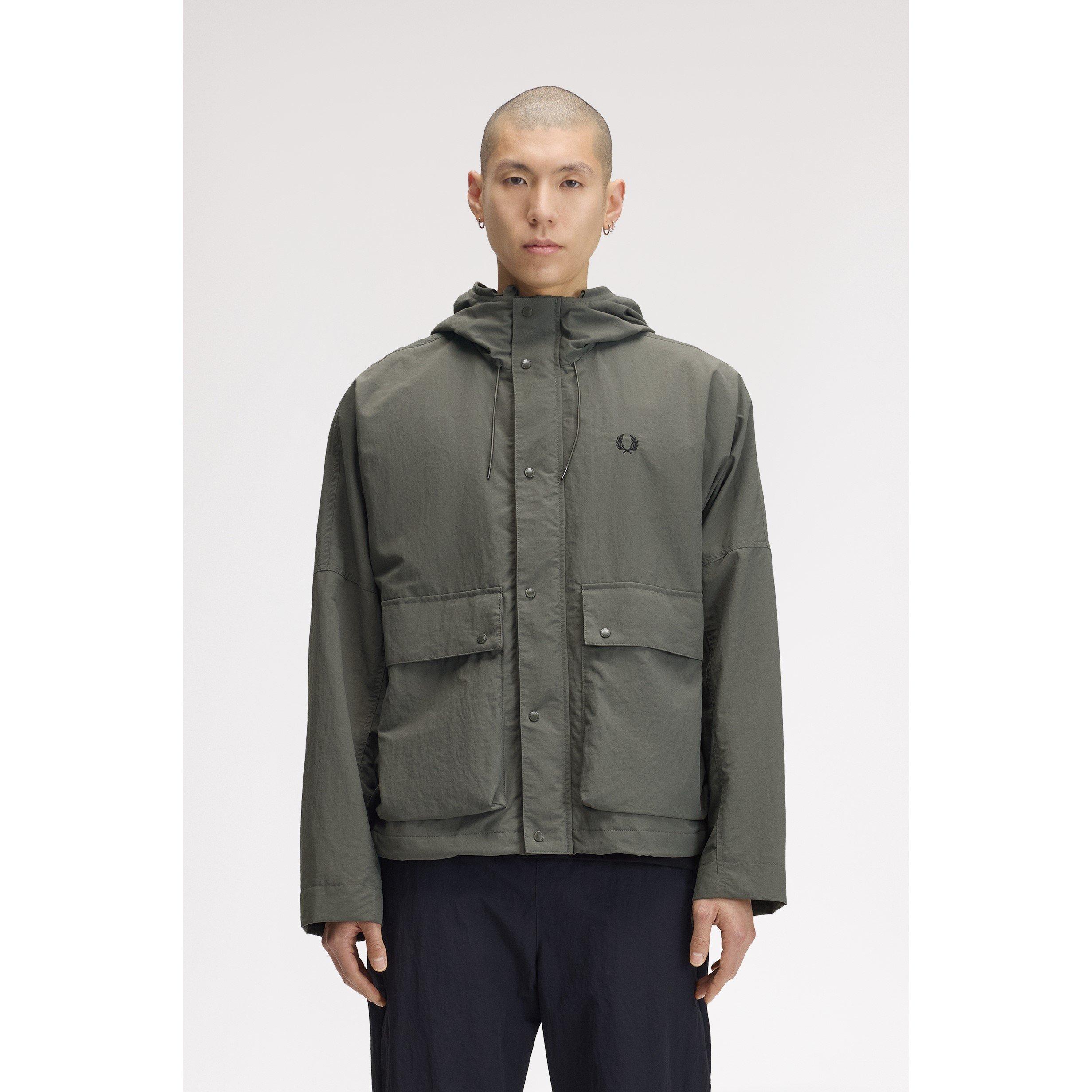 Field Grn D09 - Fred Perry - Fred Ripstop Parka Sn64 - 3