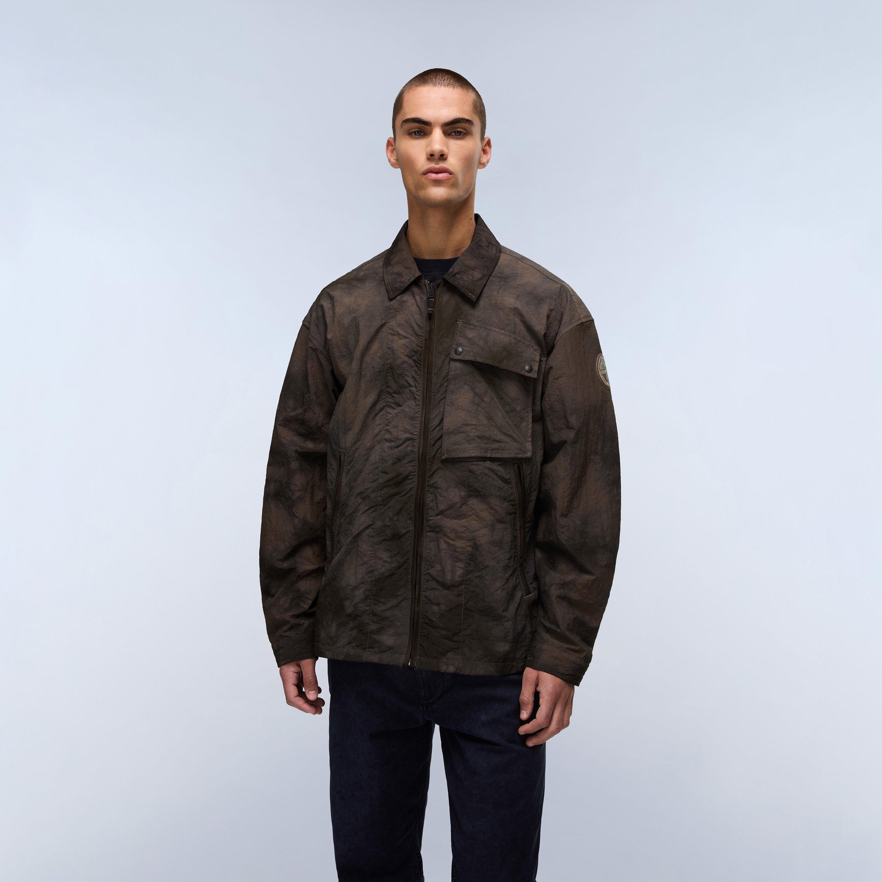 Tea Leaf - Napapijri - Men's Vajolet Two-Way Zip Overshirt - 1
