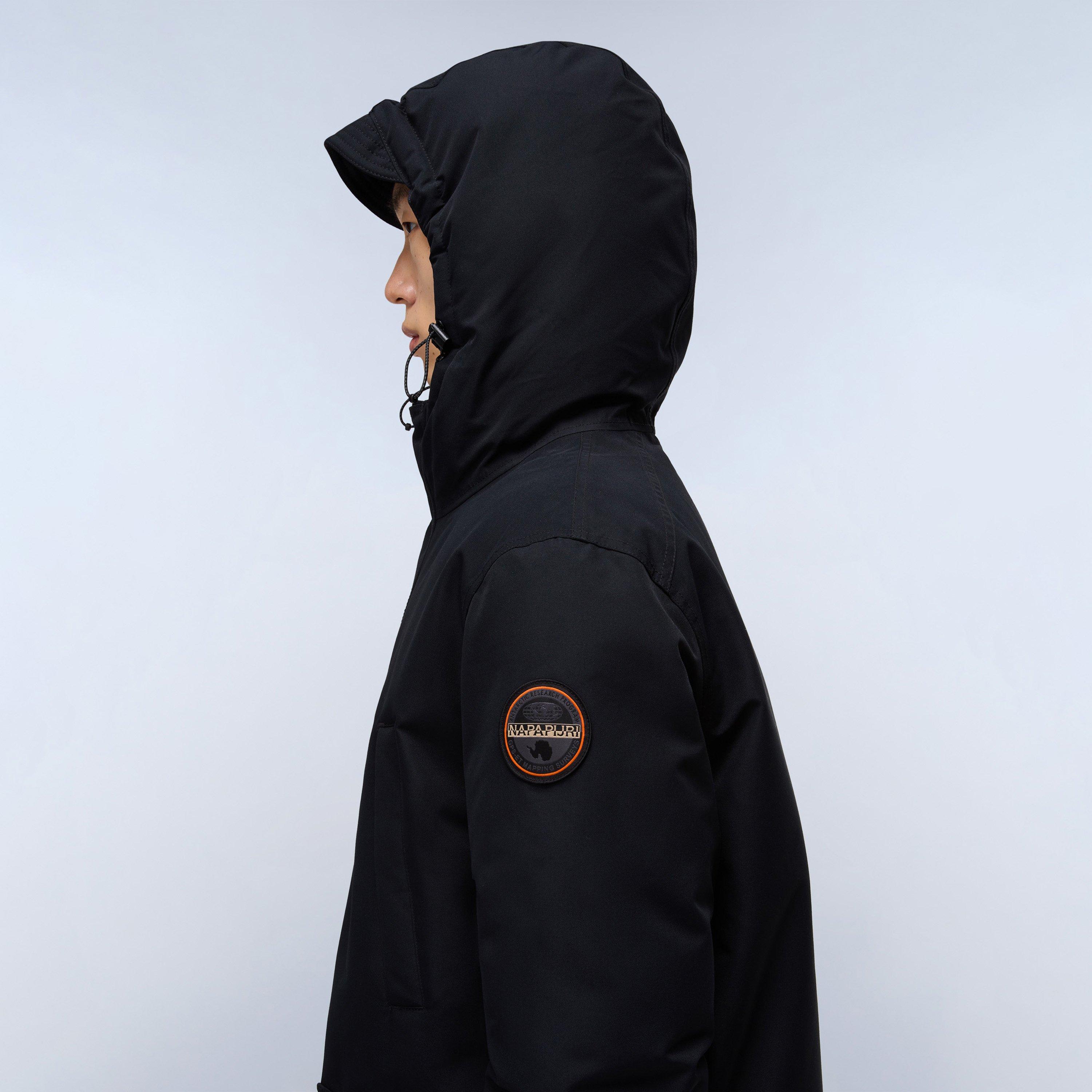 Black Beauty - Napapijri - Men's Napa Weather-Resistant Hooded Parka - 5