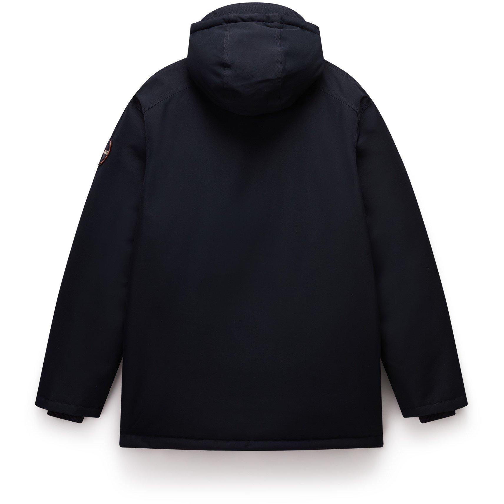 Black Beauty - Napapijri - Men's Napa Weather-Resistant Hooded Parka - 7