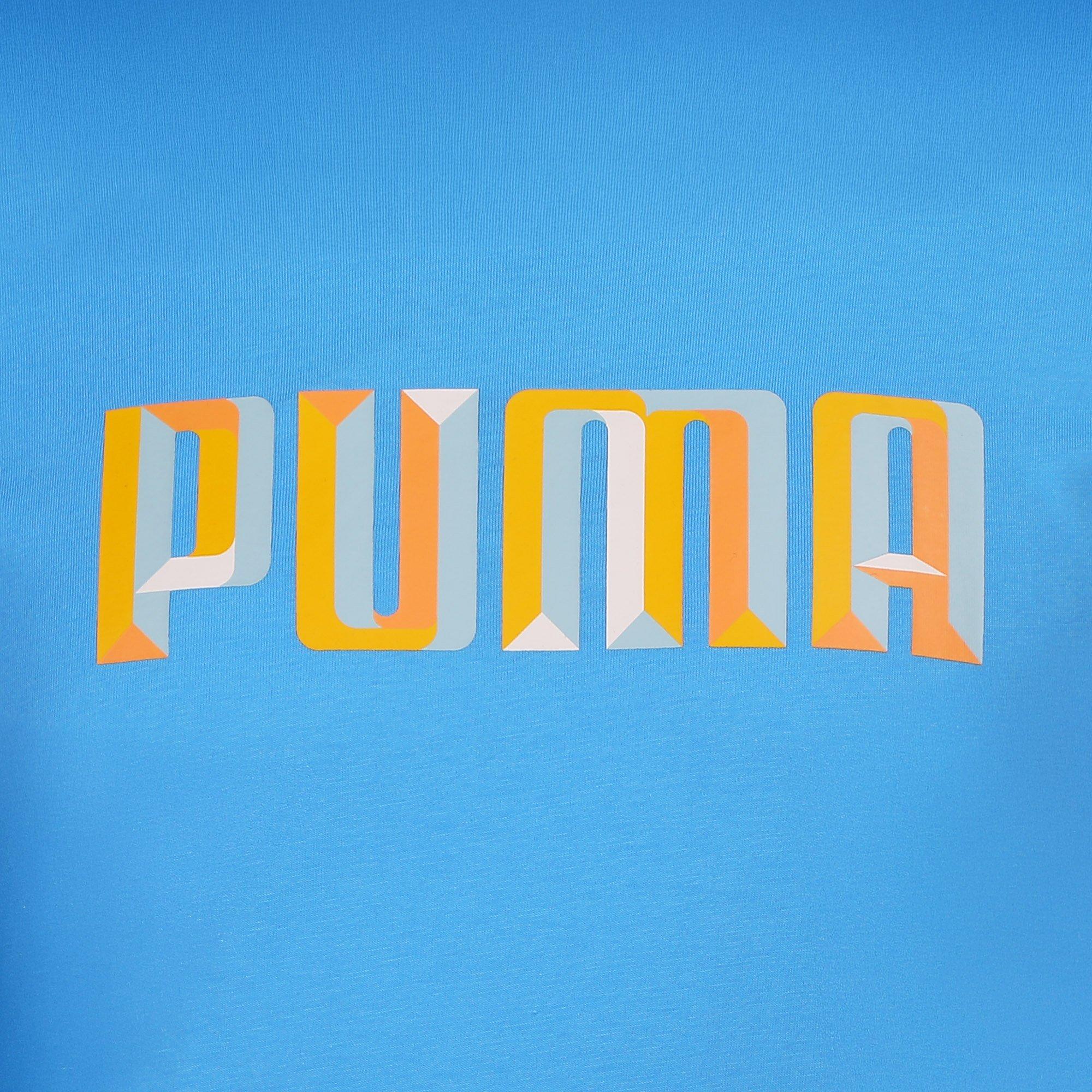 Regal Blue - Puma - Graphic T-Shirt Mens - 2
