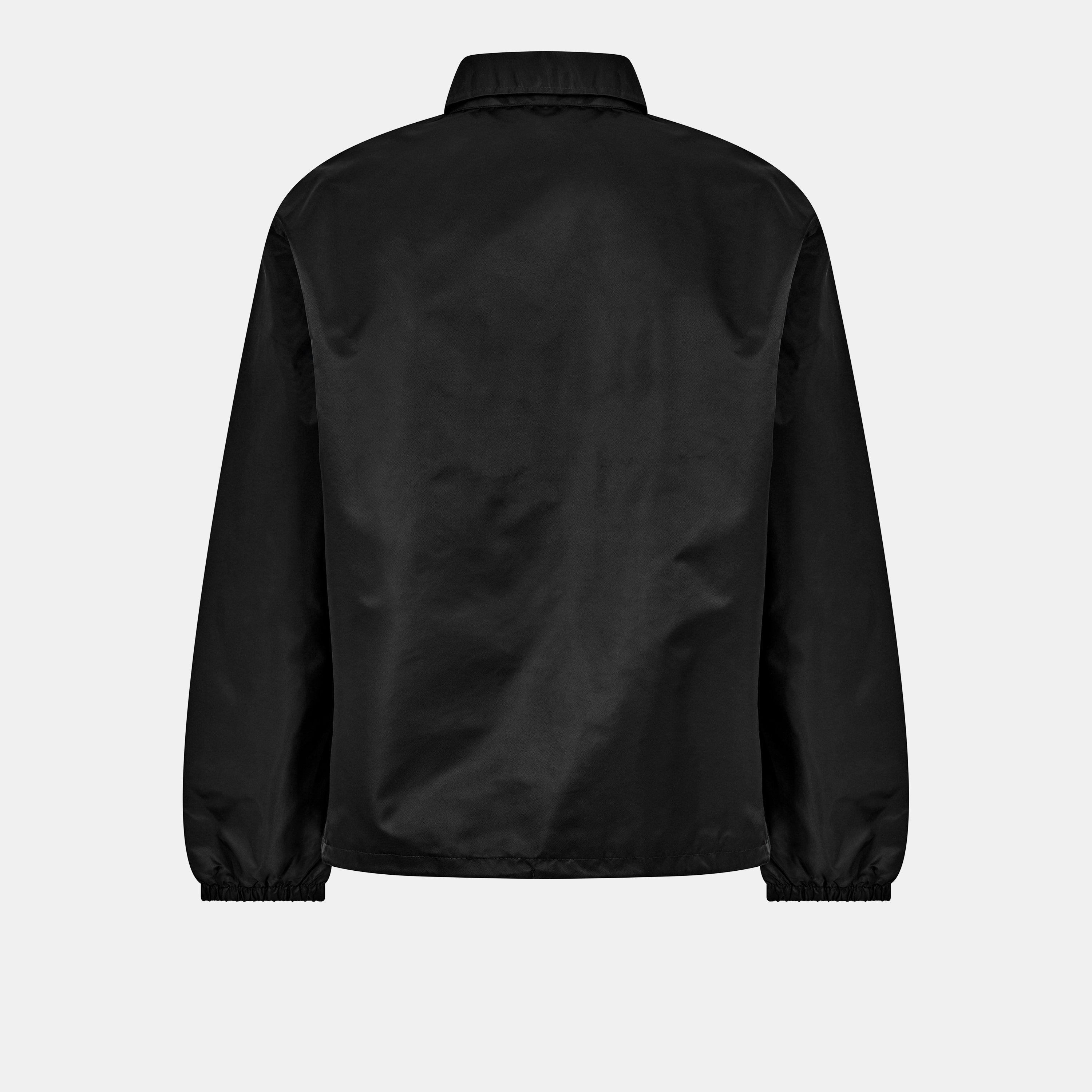 Black White - Vans - Men's  Torrey Lightweight Coach Jacket - 2