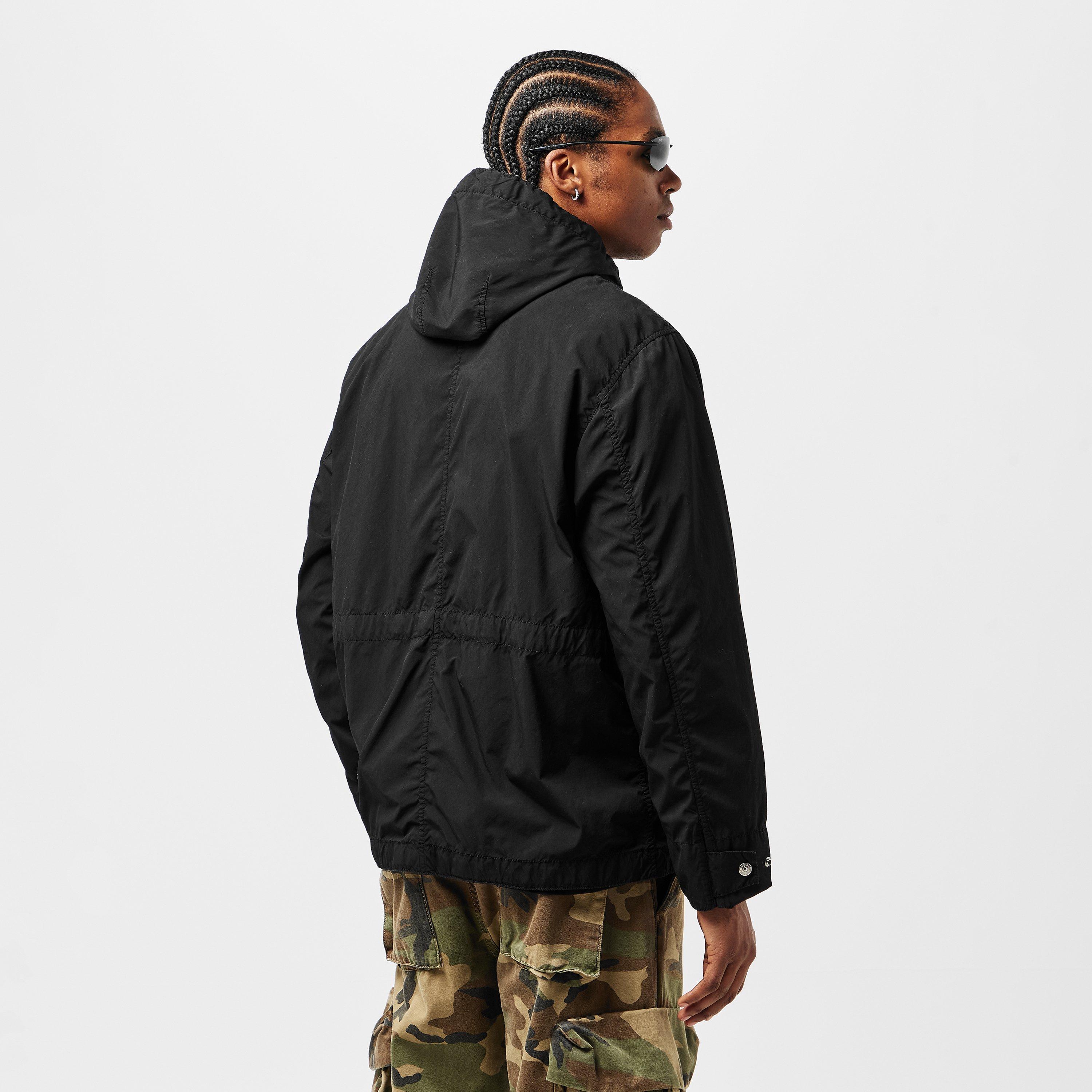 Nero V0029 - Stone Island - Men's Military-Inspired Parka - 4