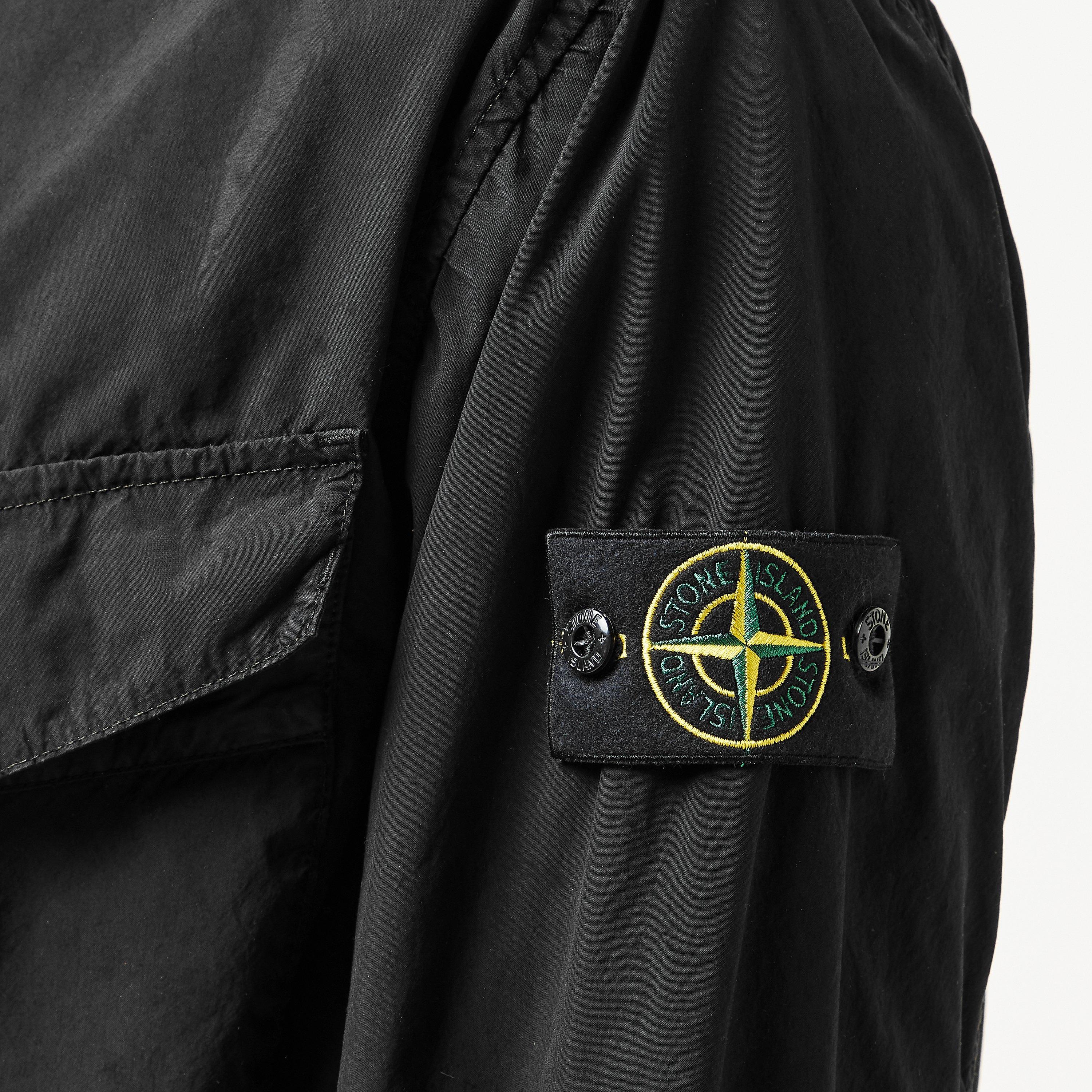 Nero V0029 - Stone Island - Men's Military-Inspired Parka - 5