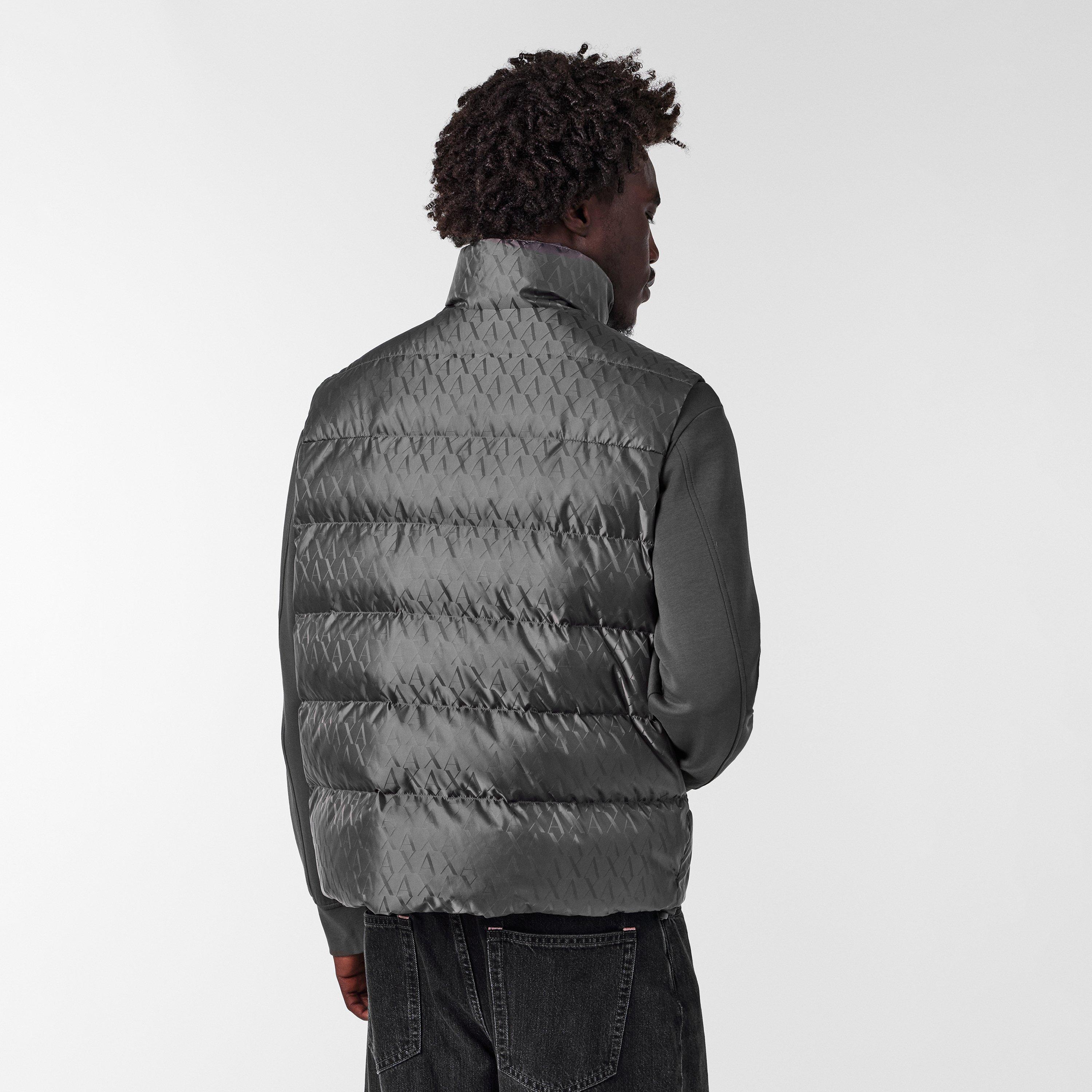 Gull U8092 - Armani Exchange - Men's Down Quilted Sleeveless Gilet - 4