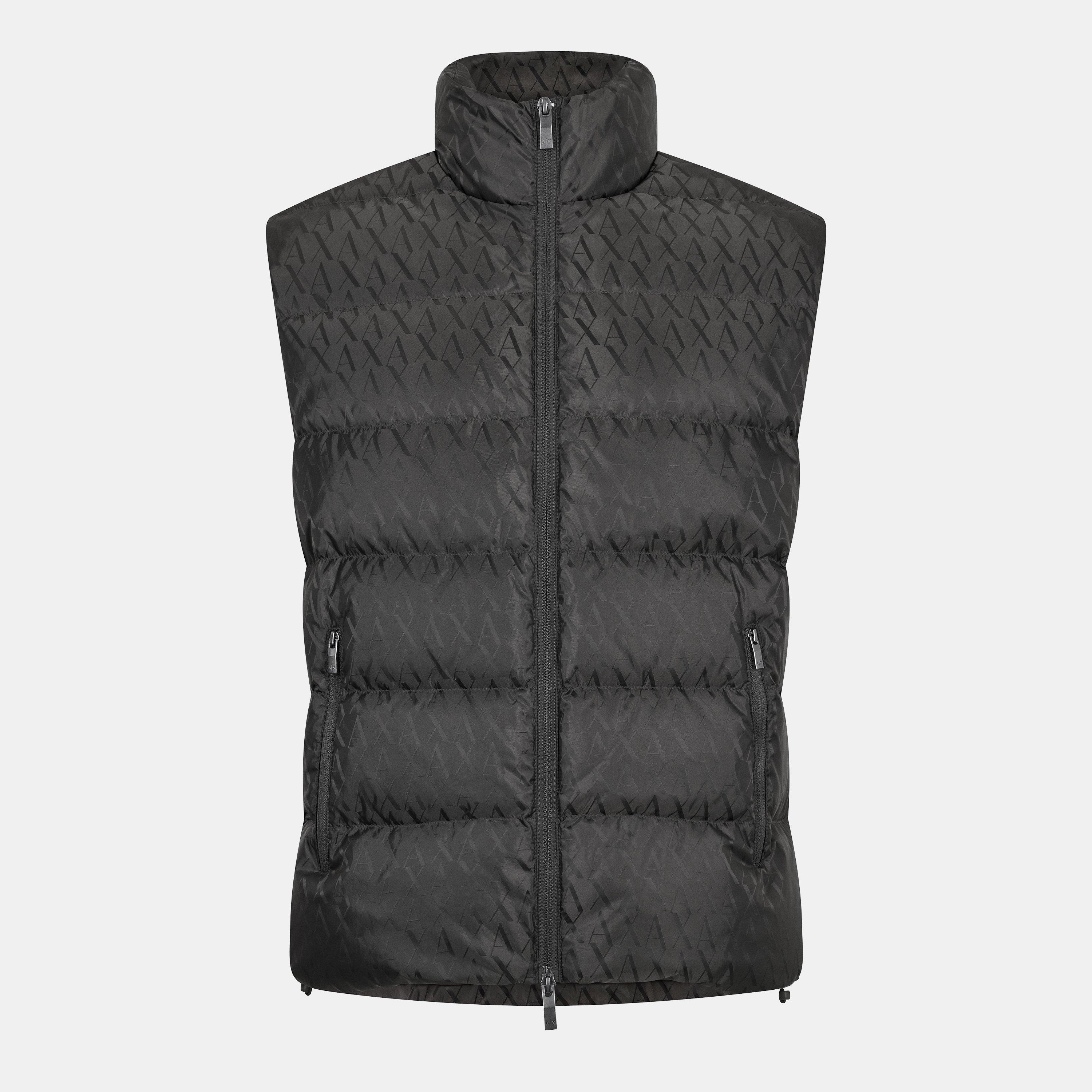 Armani Exchange Men's Down Quilted Sleeveless Gilet - Chimera - L