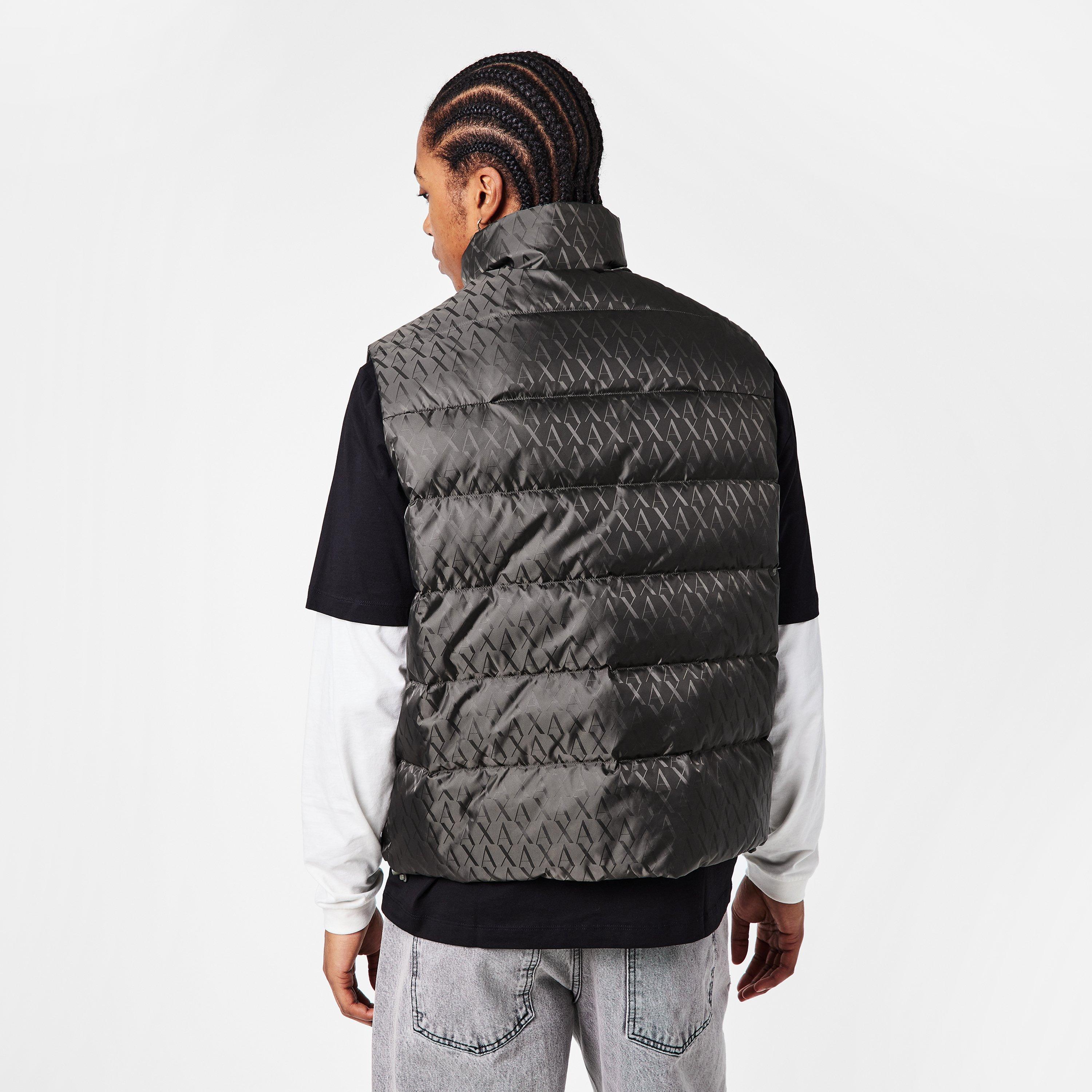 Chimera - Armani Exchange - Men's Down Quilted Sleeveless Gilet - 4