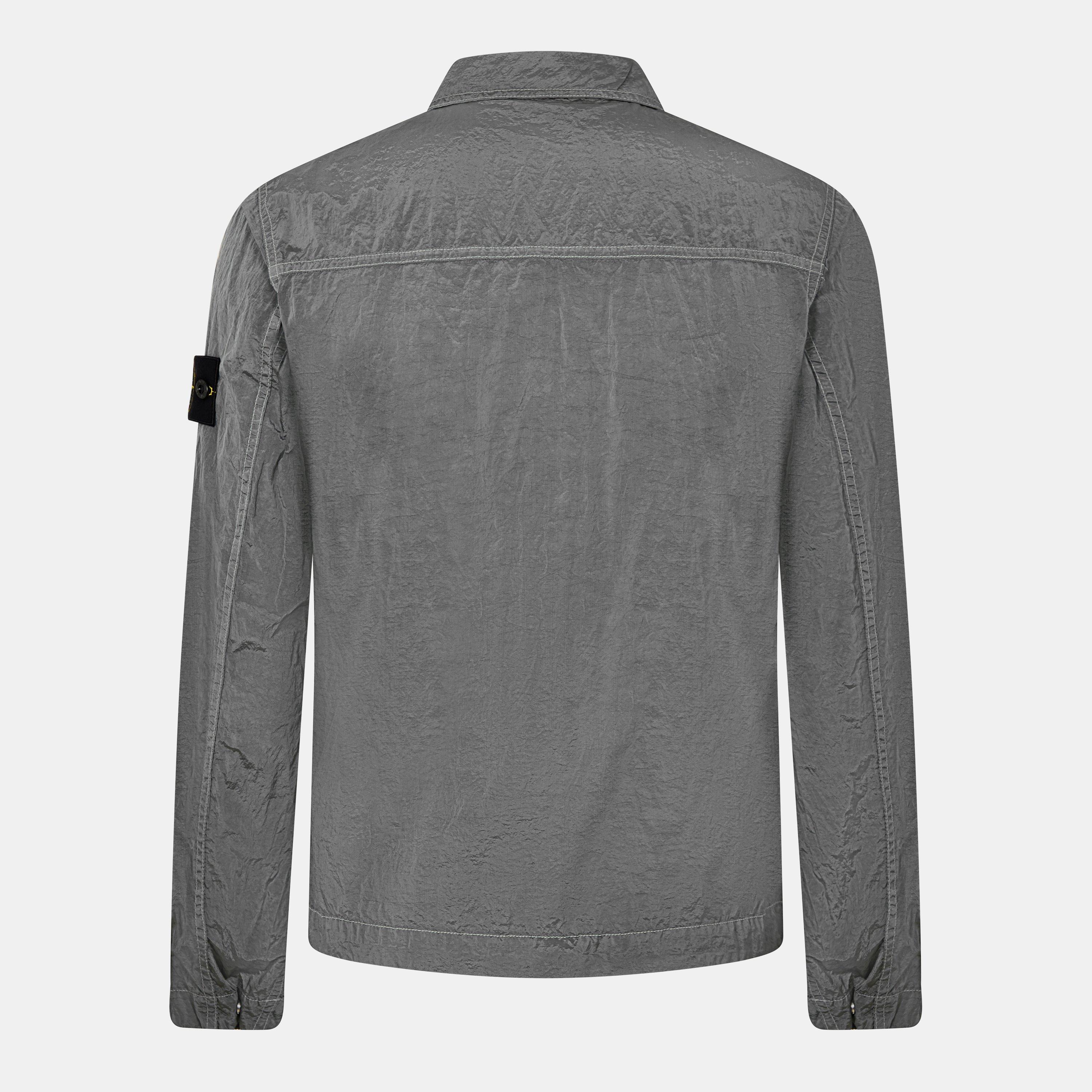 Cemento V006B - Stone Island - Men's Fabric Lightweight Overshirt - 2