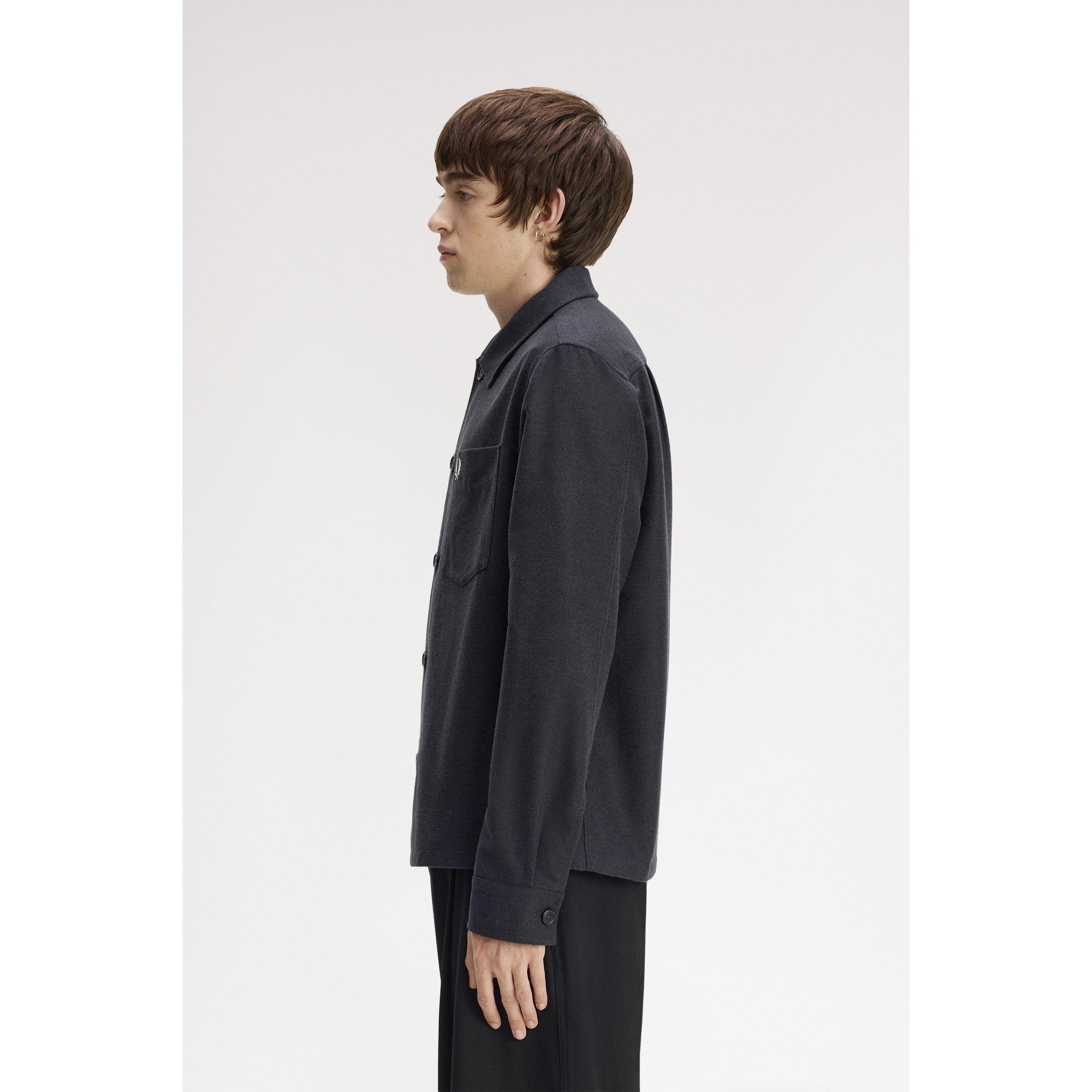 Charcoal 948 - Fred Perry - Fred Overshirt Sn64 - 4