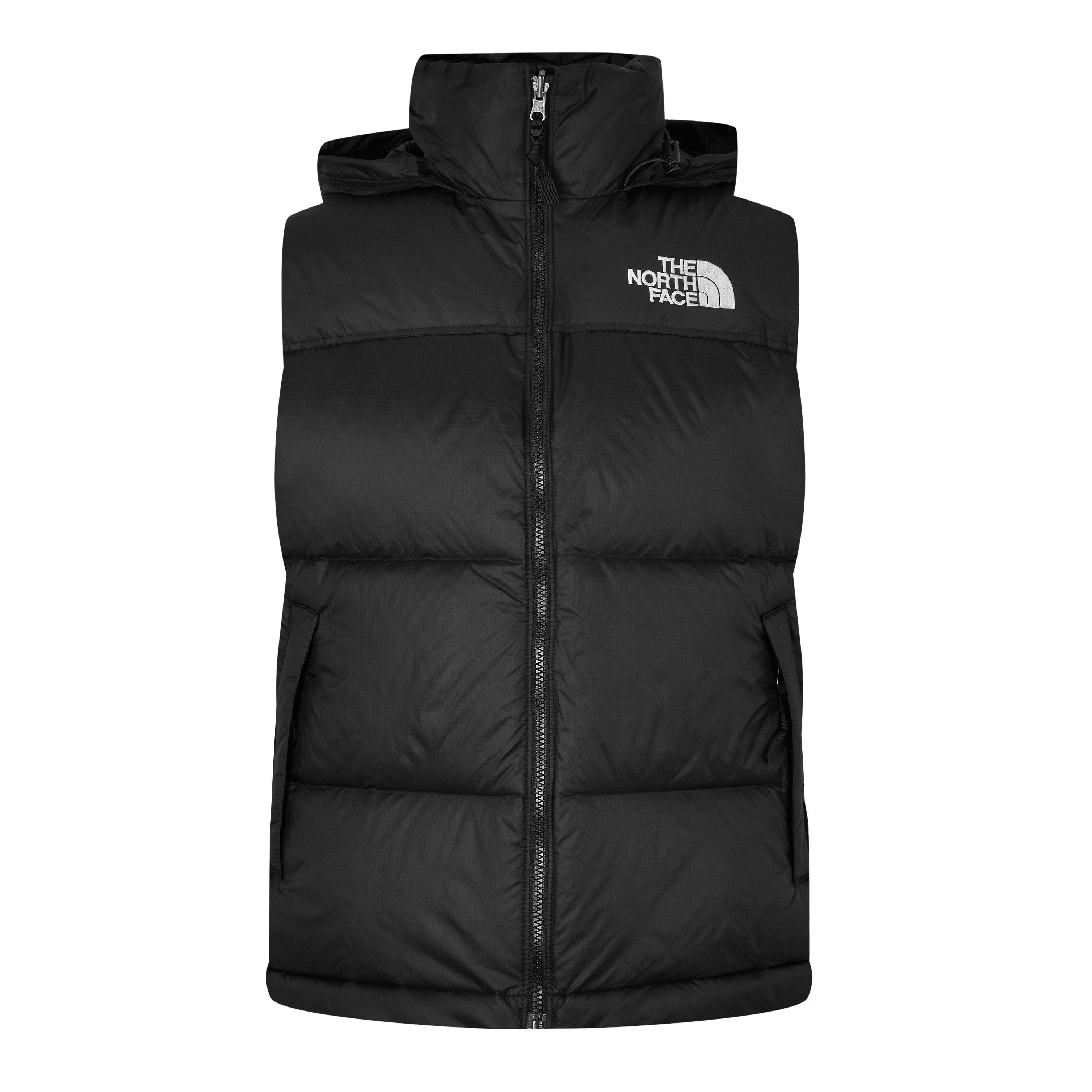 TNF Black - The North Face - Men's 1996 Retro Nuptse 700-Fill Down Water Resistant Recycled Gilet - 7