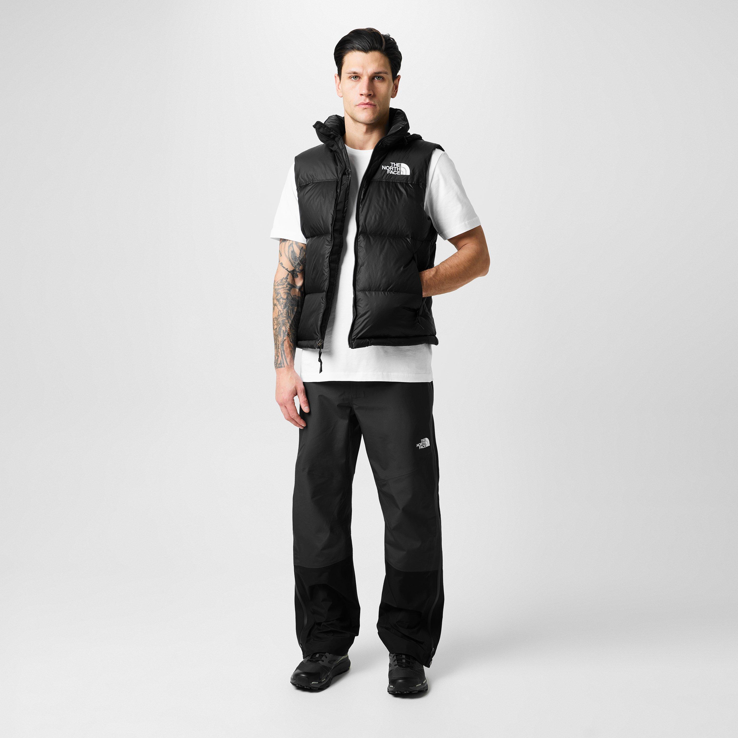 TNF Black - The North Face - Men's 1996 Retro Nuptse 700-Fill Down Water Resistant Recycled Gilet - 6
