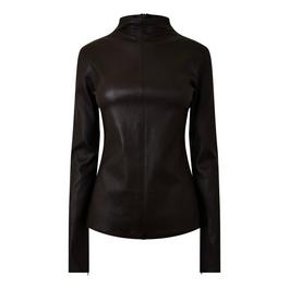 Bottega Veneta BV Leather Turtlenck Ld99