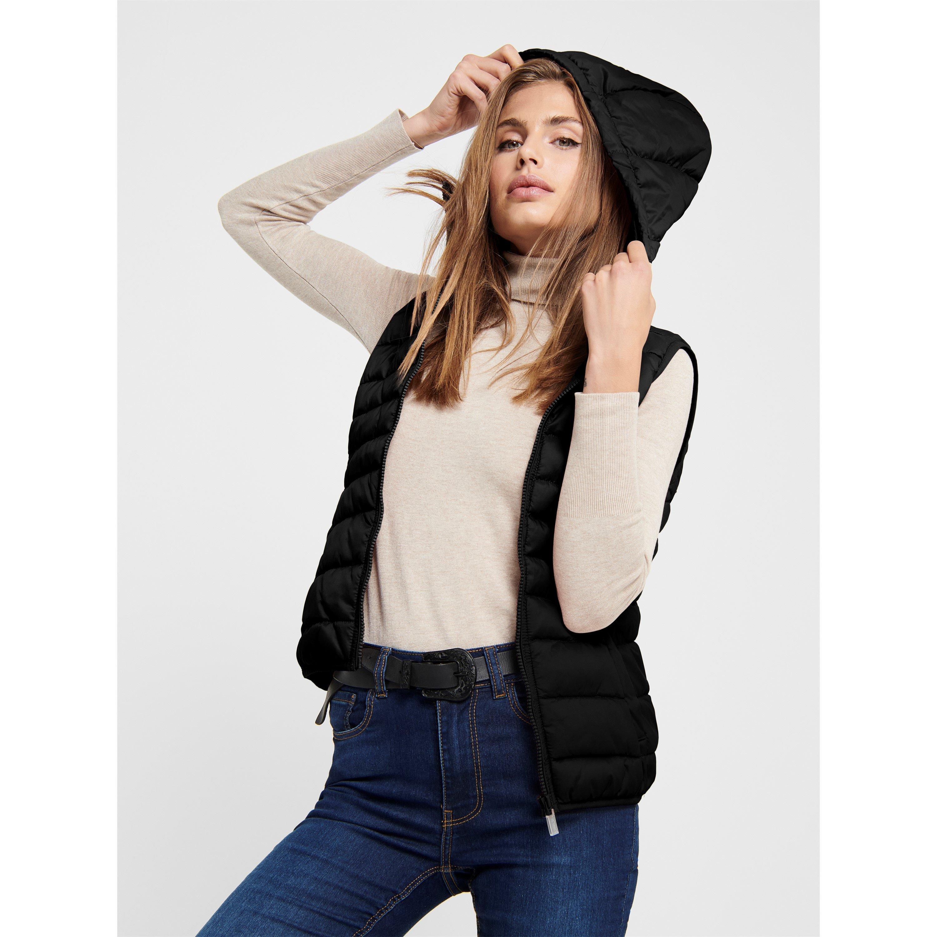 Negro - Only - Tahoe Hooded Gilet - 2