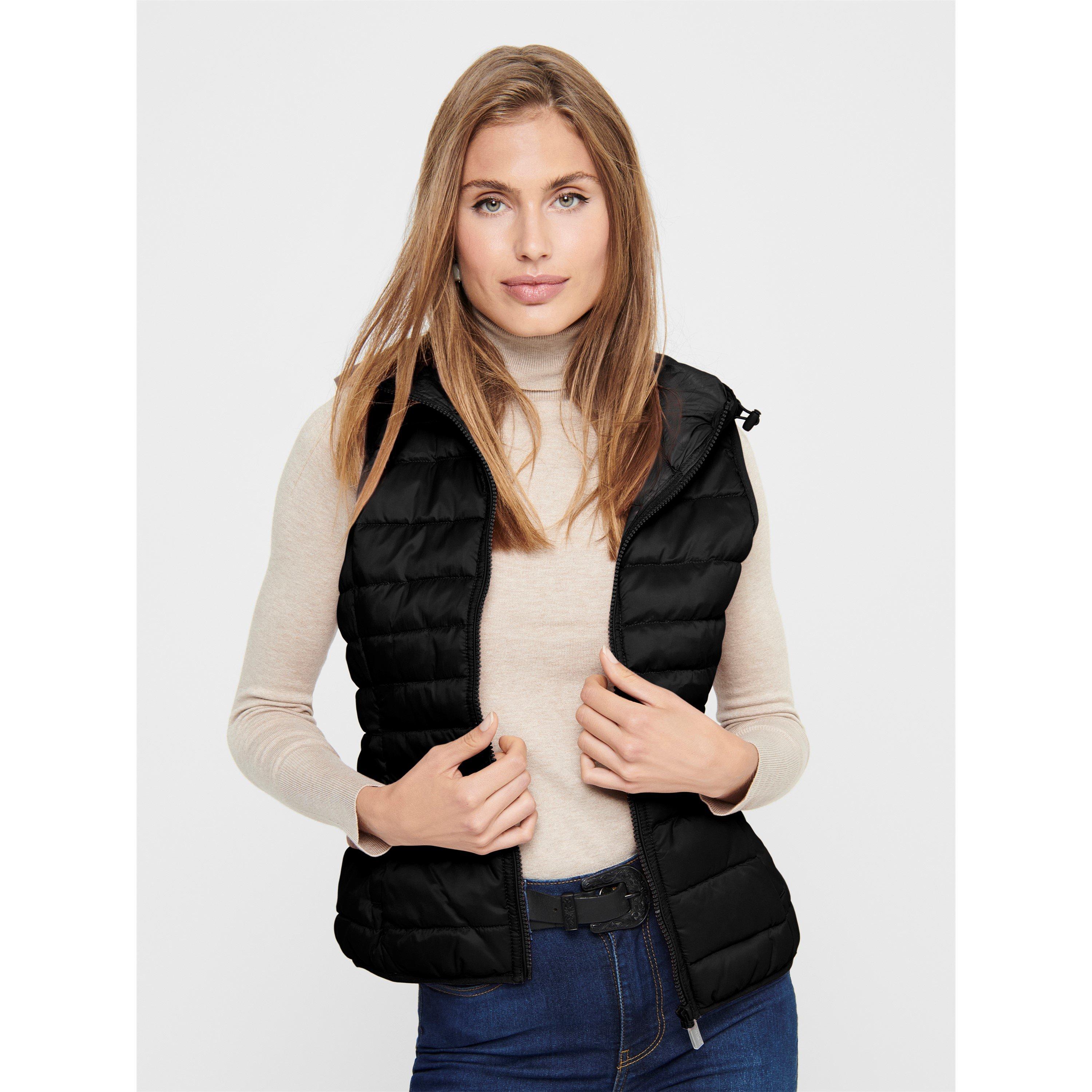 Negro - Only - Tahoe Hooded Gilet - 3