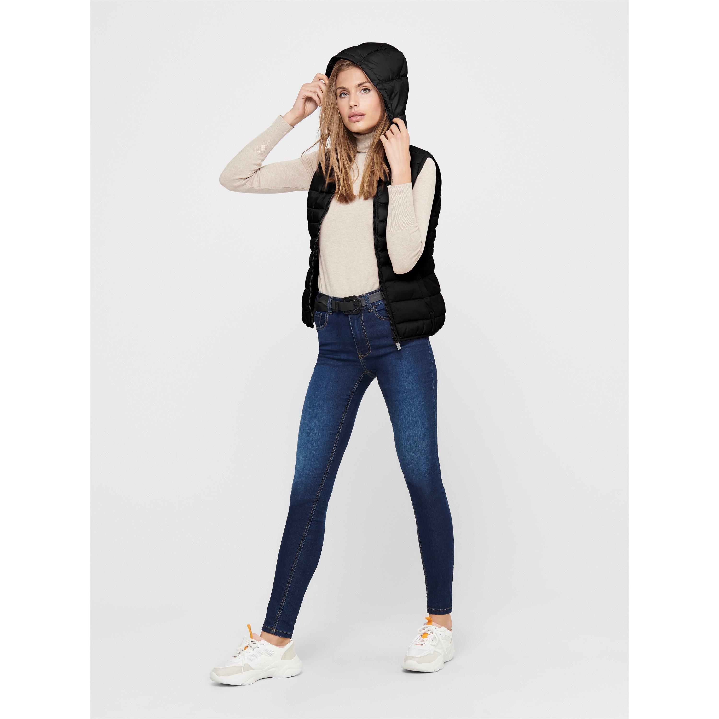 Negro - Only - Tahoe Hooded Gilet - 4