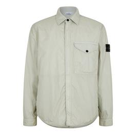 Stone Island Crinkle Reps Wind Resistant Light Jacket