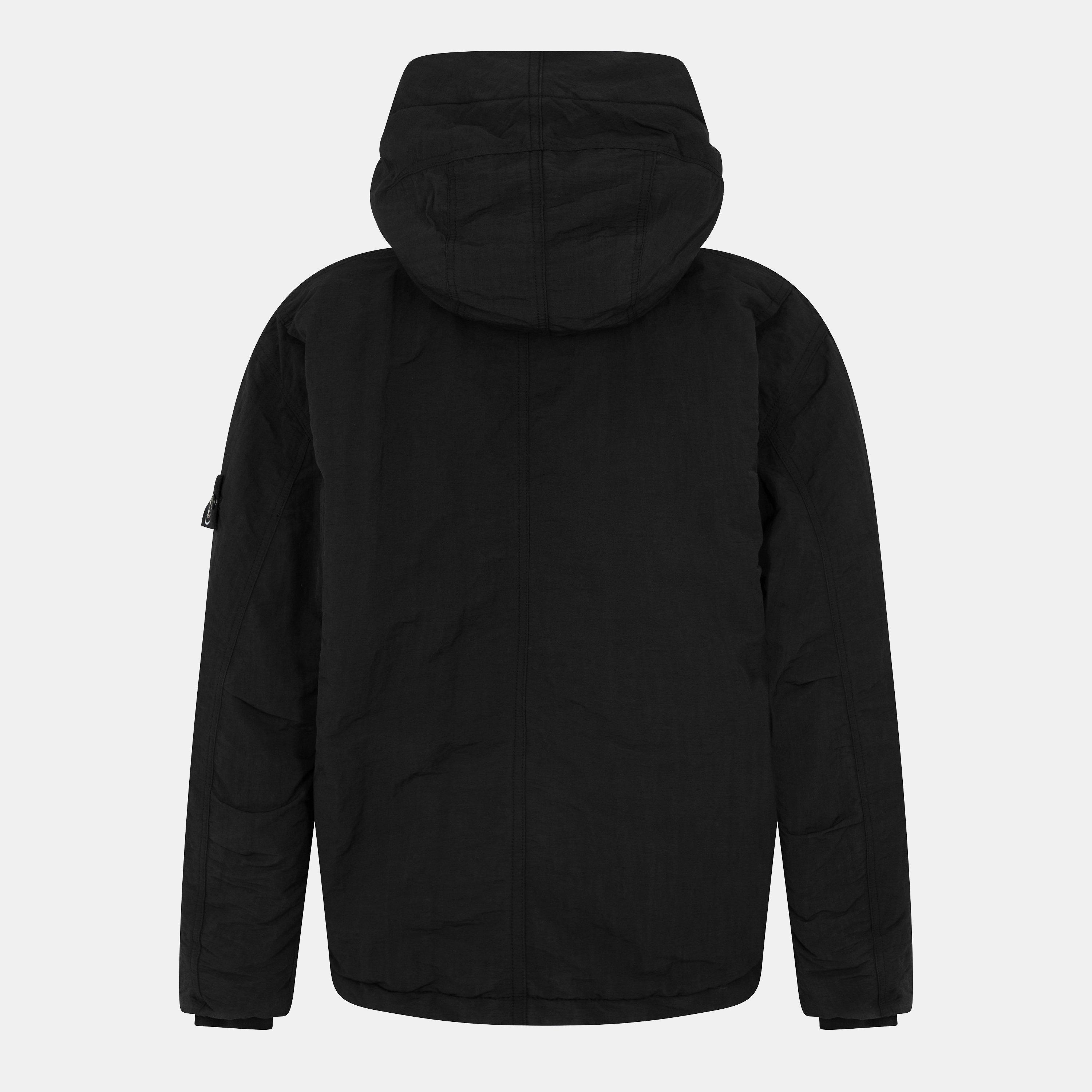 Nero V0029 - Stone Island - Men's  Technical Weather Protection Parka - 2