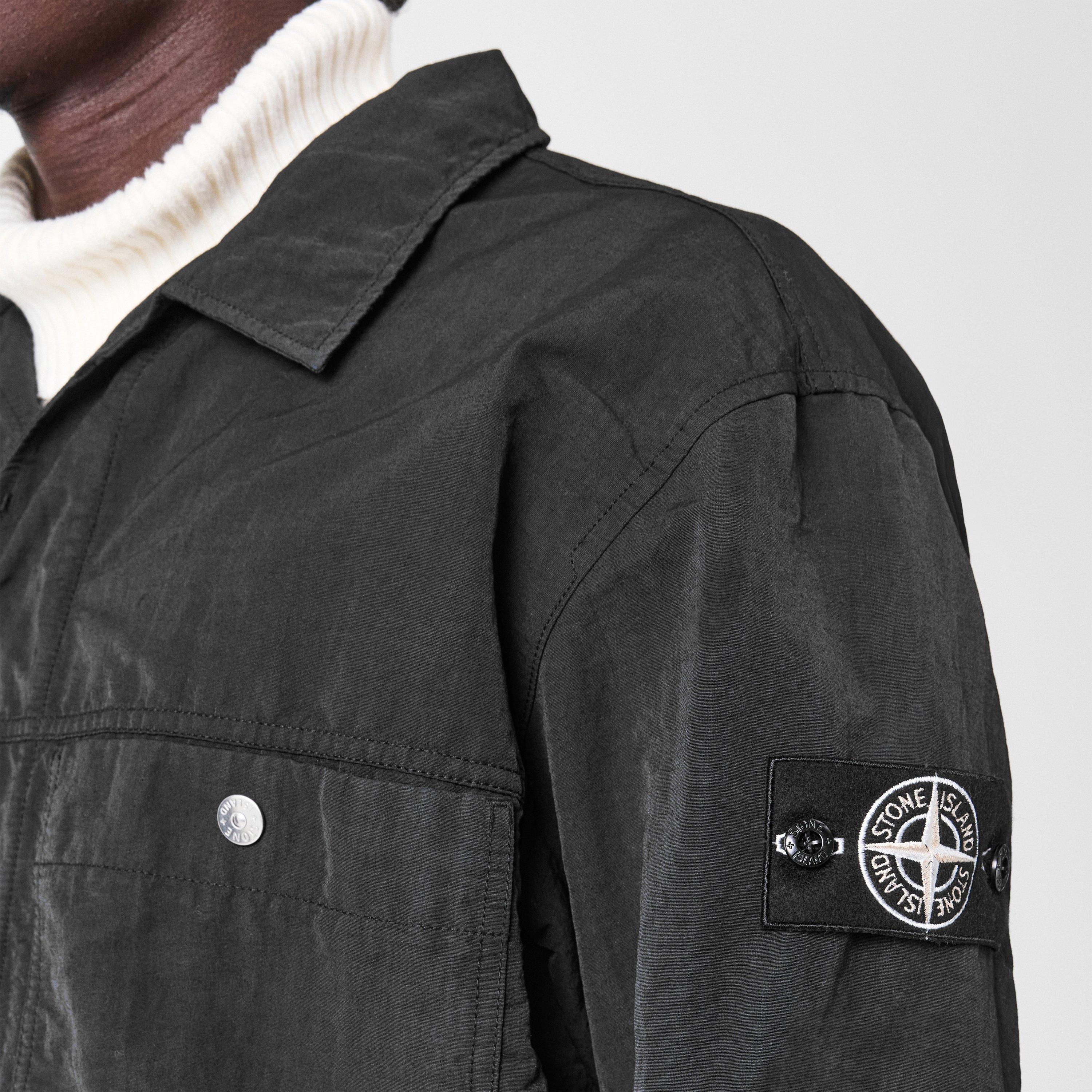 Nero V0029 - Stone Island - Men's JC Technical Overshirt - 5