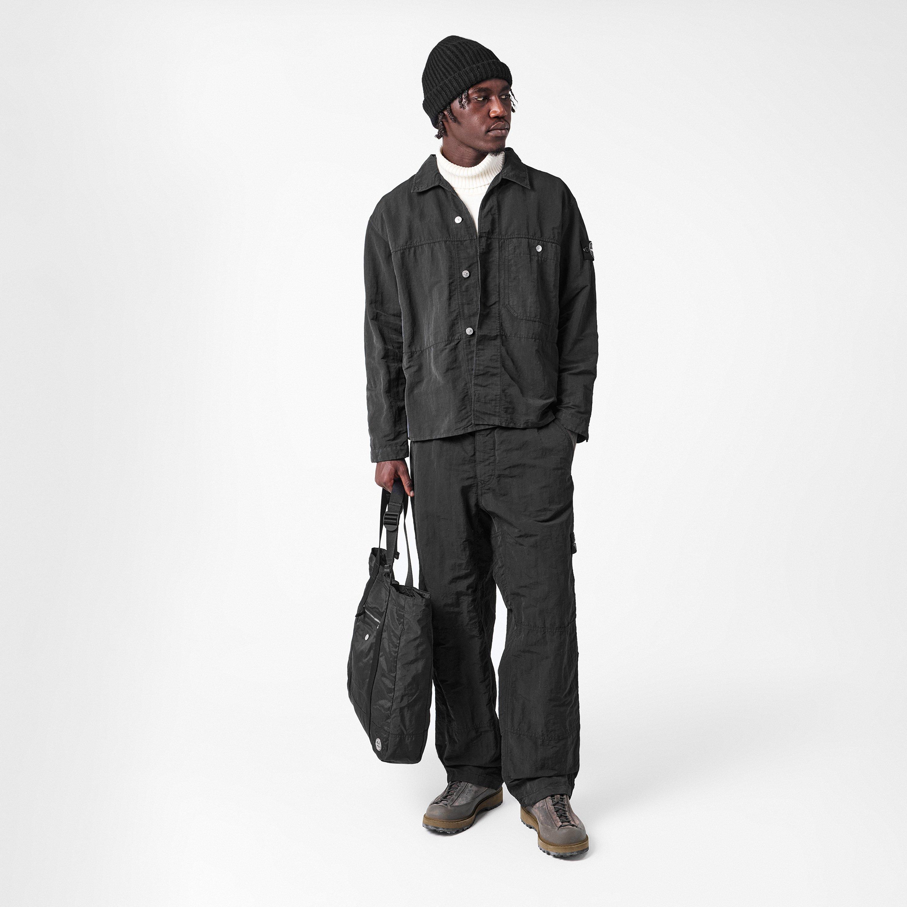 Nero V0029 - Stone Island - Men's JC Technical Overshirt - 6