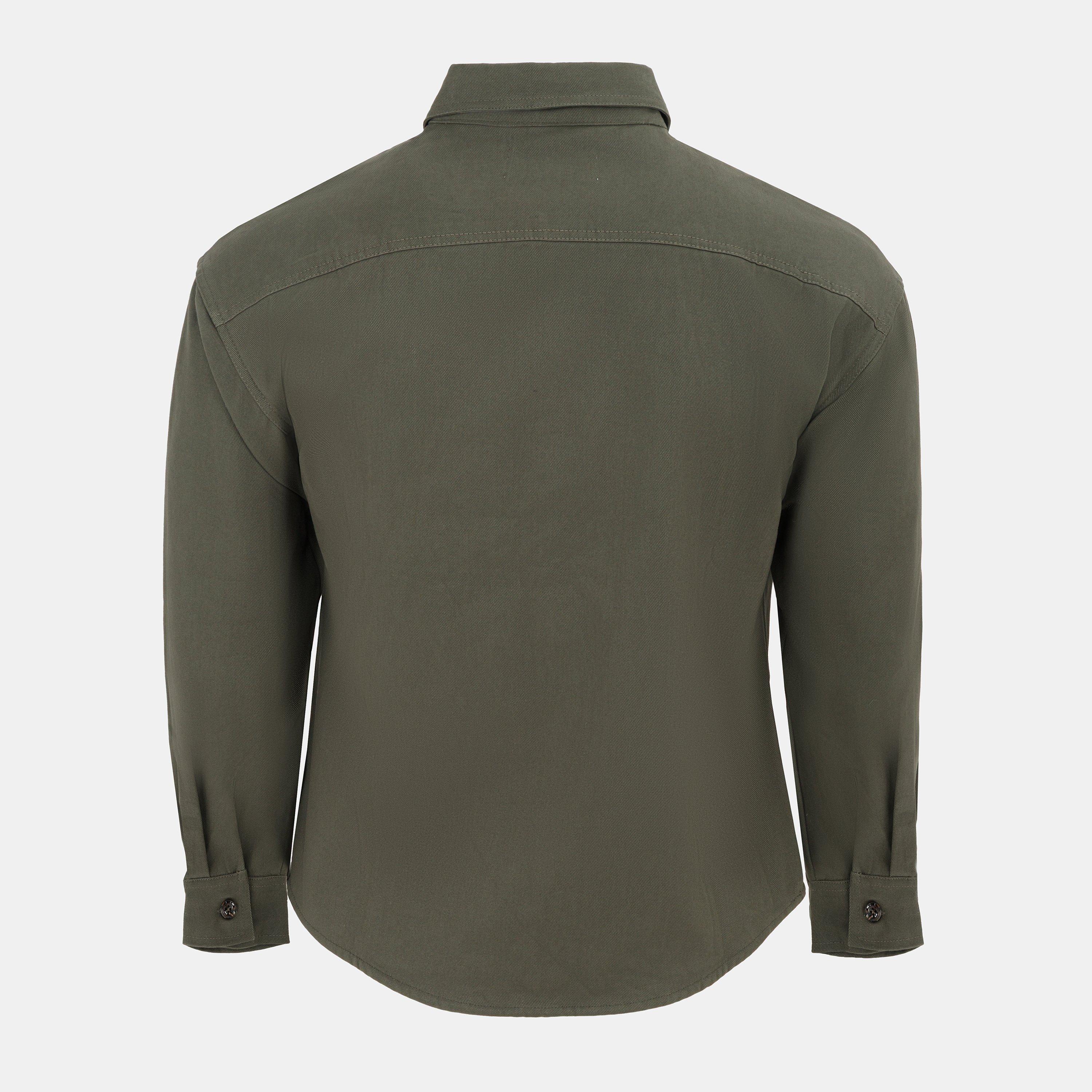 Grijs - Firetrap - Heavy Shirt Mens - 2