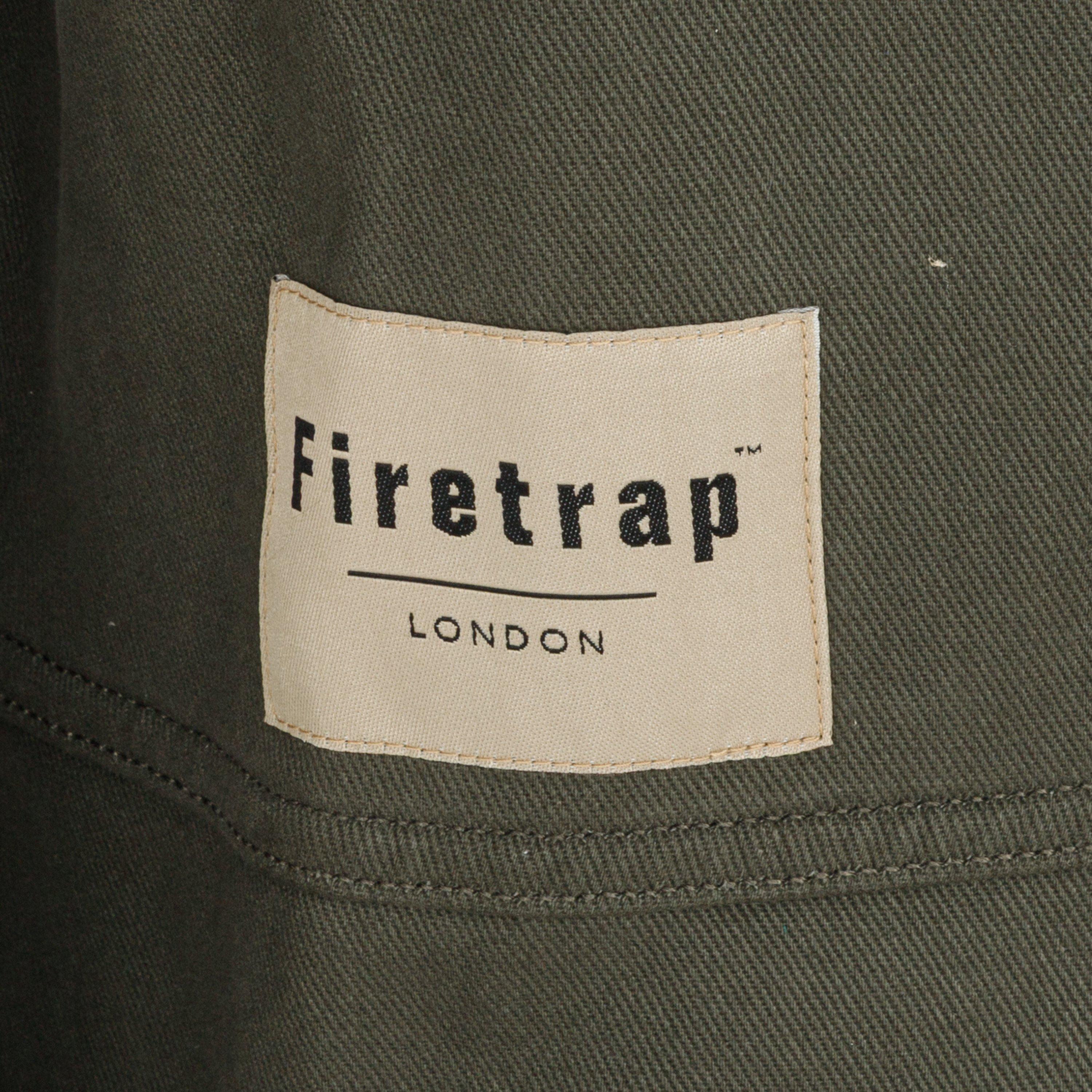Grijs - Firetrap - Heavy Shirt Mens - 4