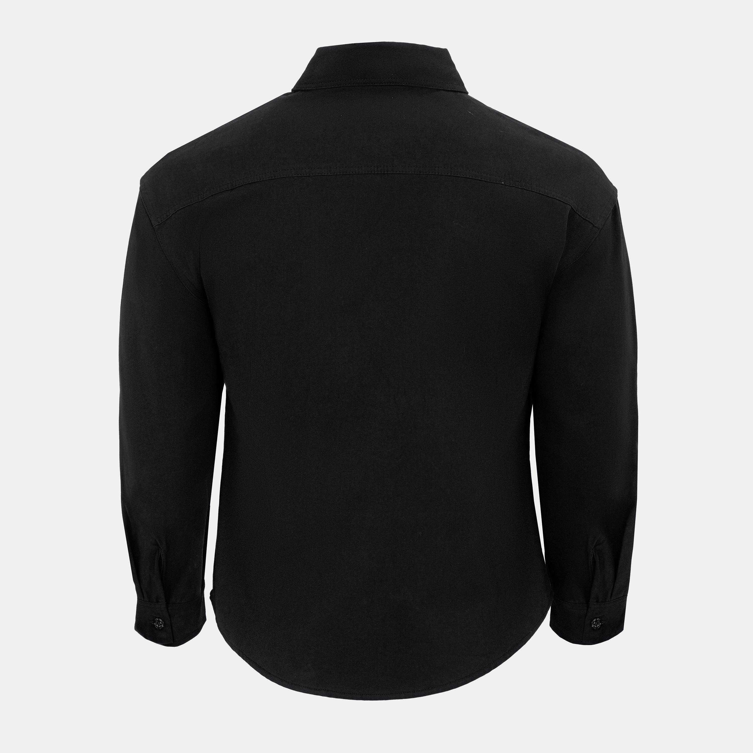 Black - Firetrap - Heavy Shirt Mens - 2