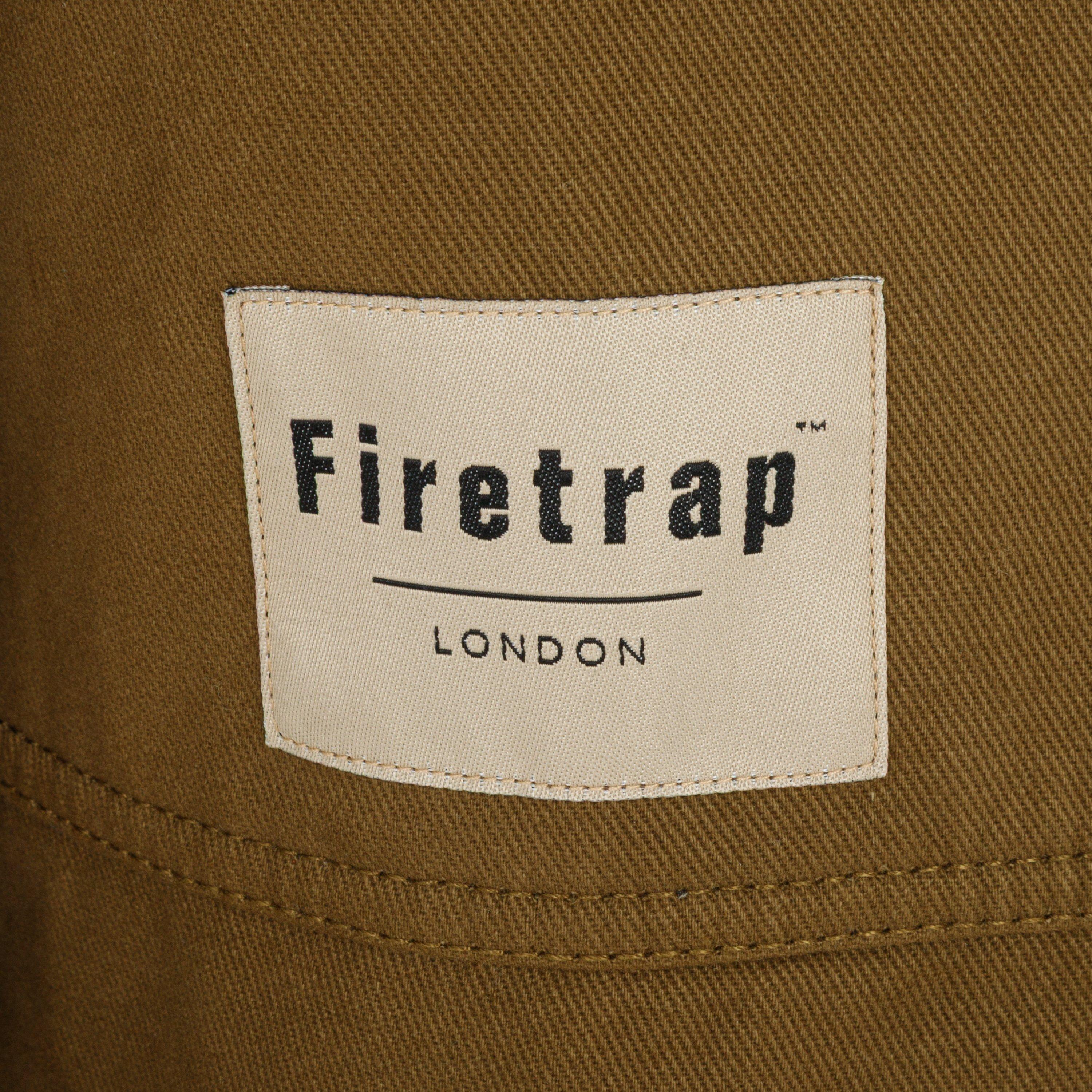 Khaki - Firetrap - Heavy Shirt Mens - 4