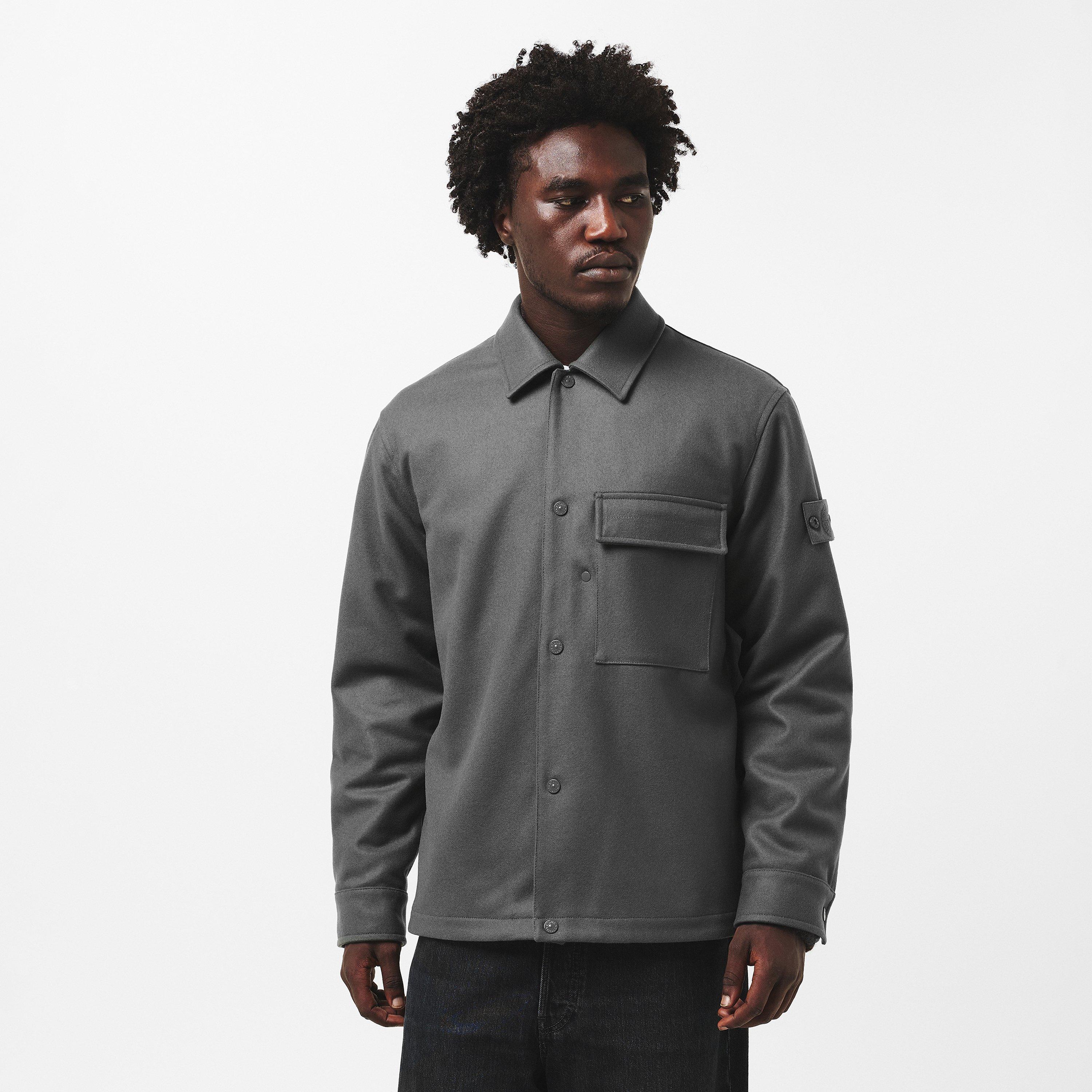 Fumo V0067 - Stone Island Ghost - Men's  Ghost Multi-Pocket Overshirt - 3